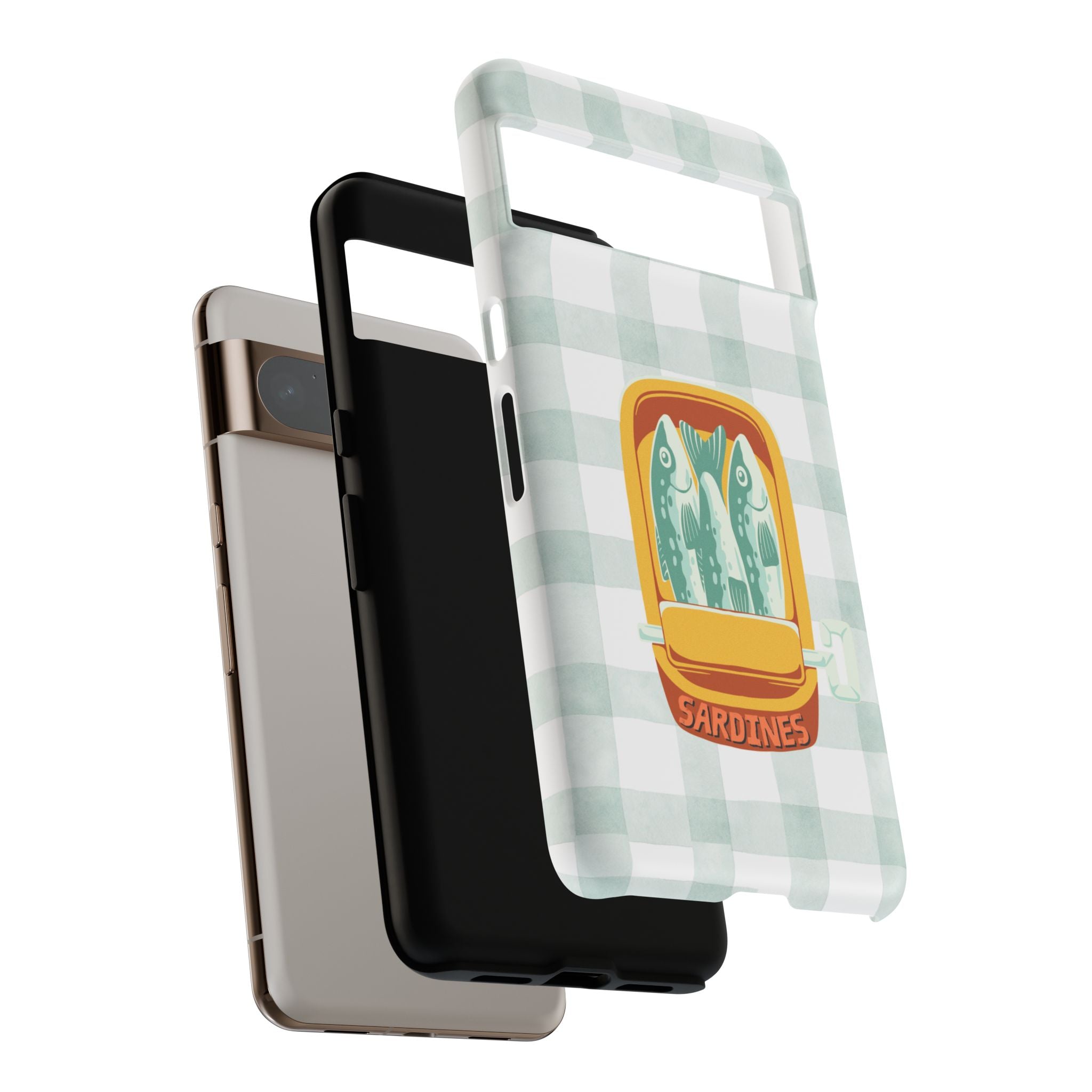 Sardines Plaid Phone Case