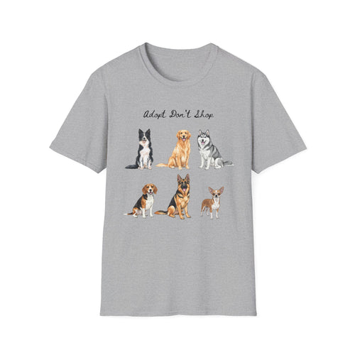 Adopt Don't Shop Dog Lovers T-Shirt
