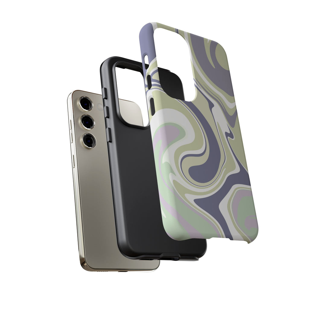 Swirl Marble Paint Phone Case