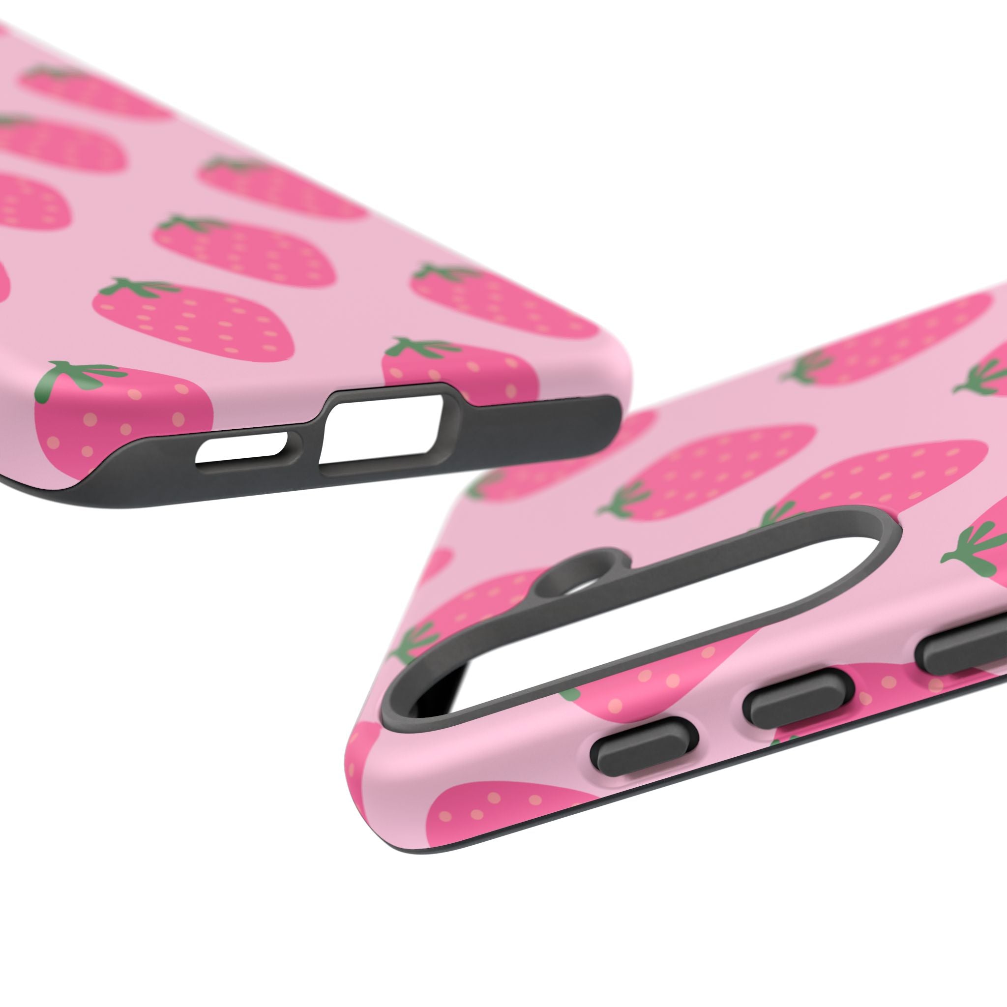 Pink Strawberry Phone Case