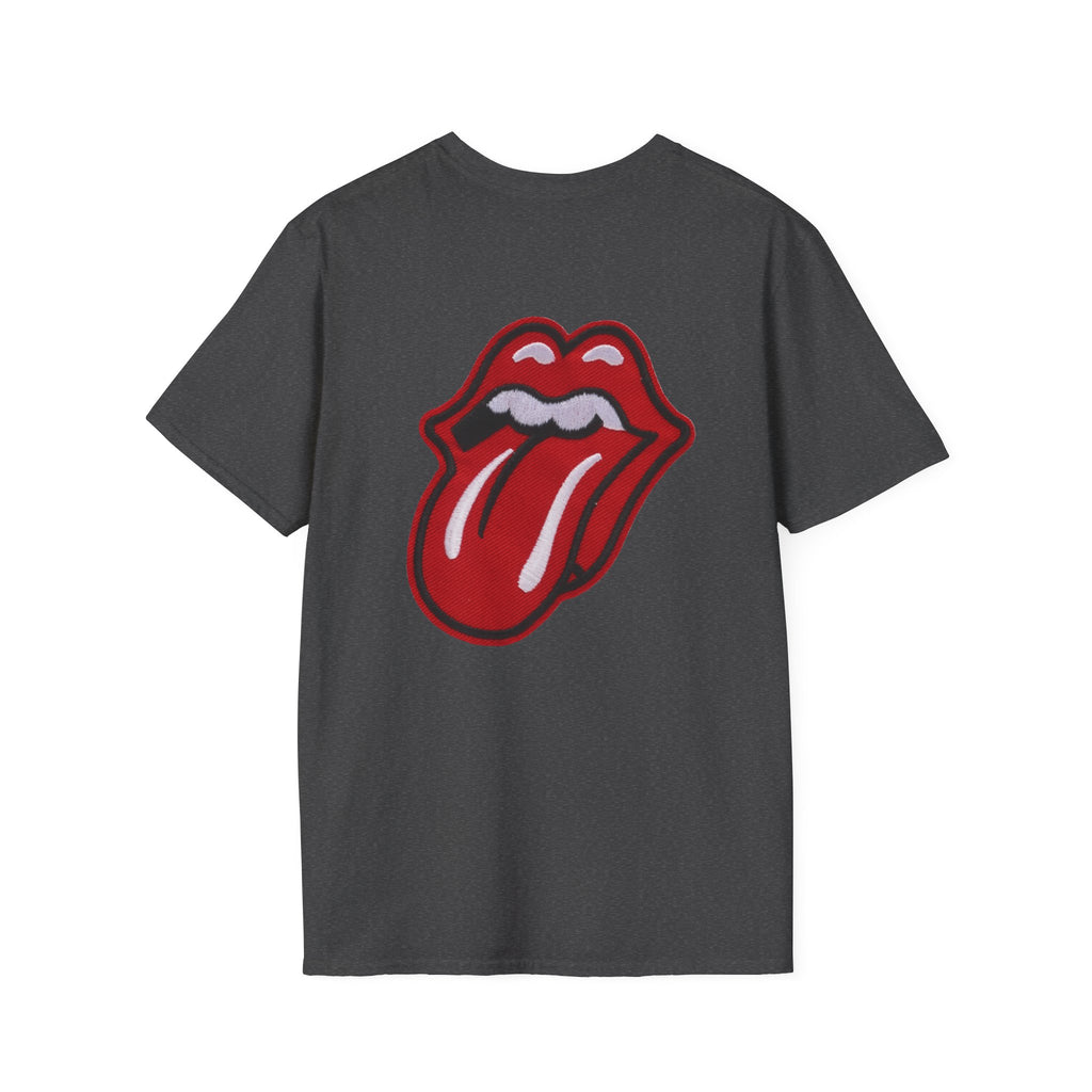 Rolling Stones Inspired Patch Unisex Graphic T-Shirt