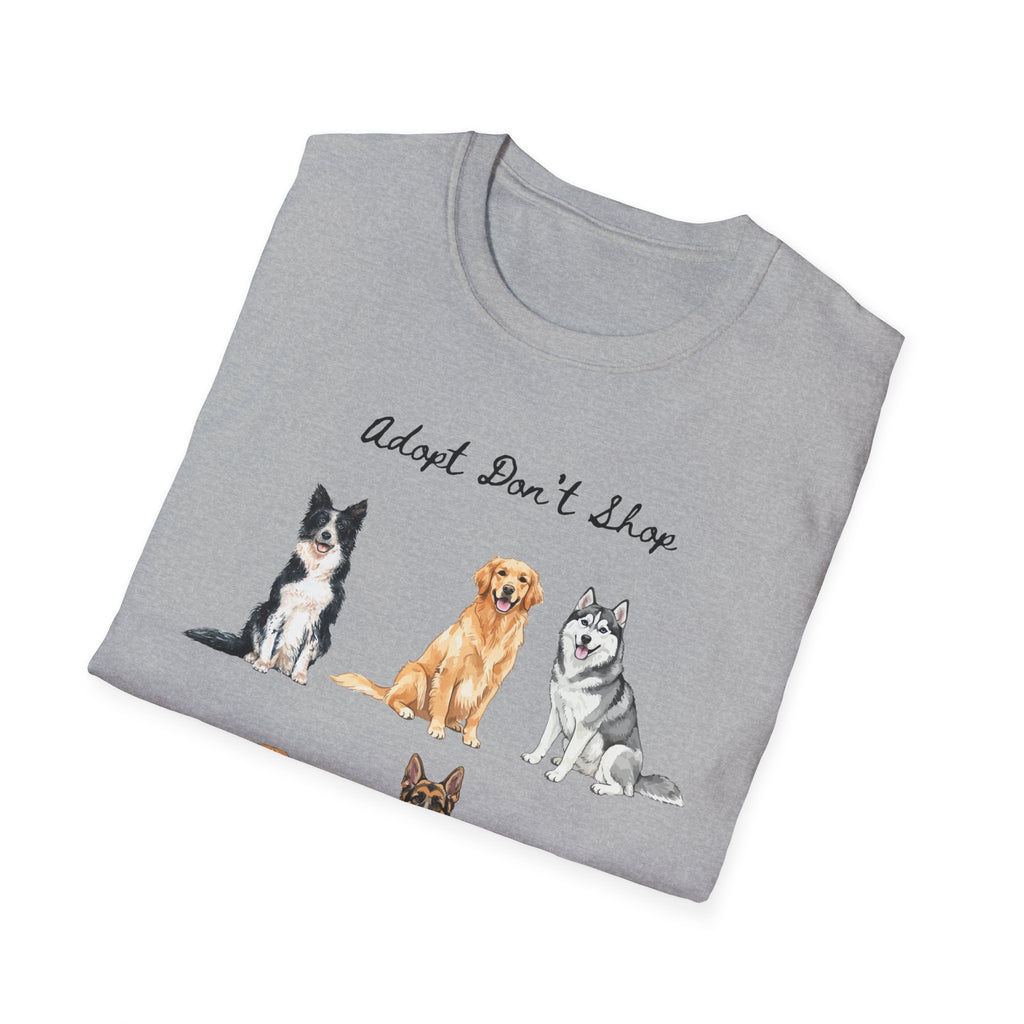 Adopt Don't Shop Dog Lovers T-Shirt