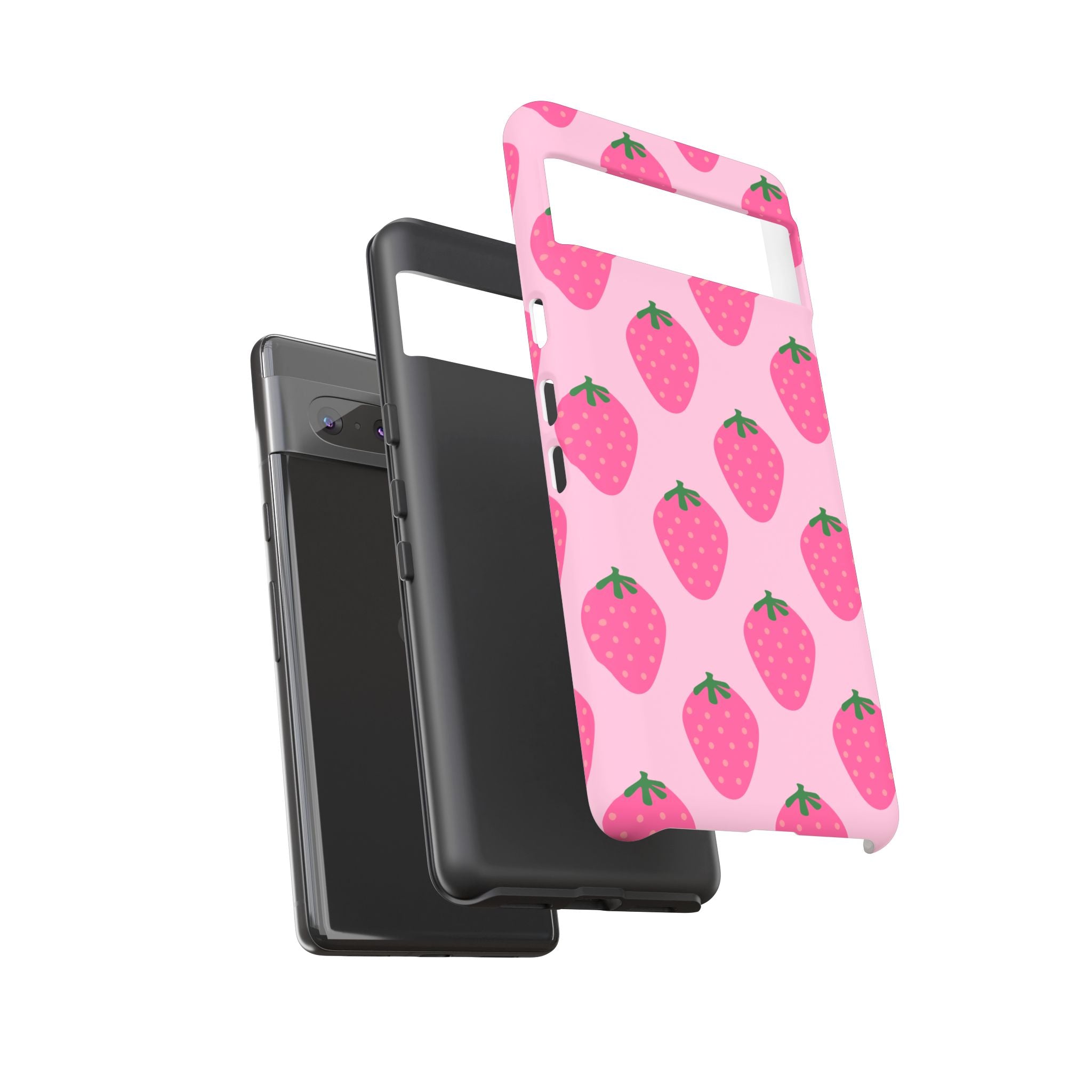 Pink Strawberry Phone Case