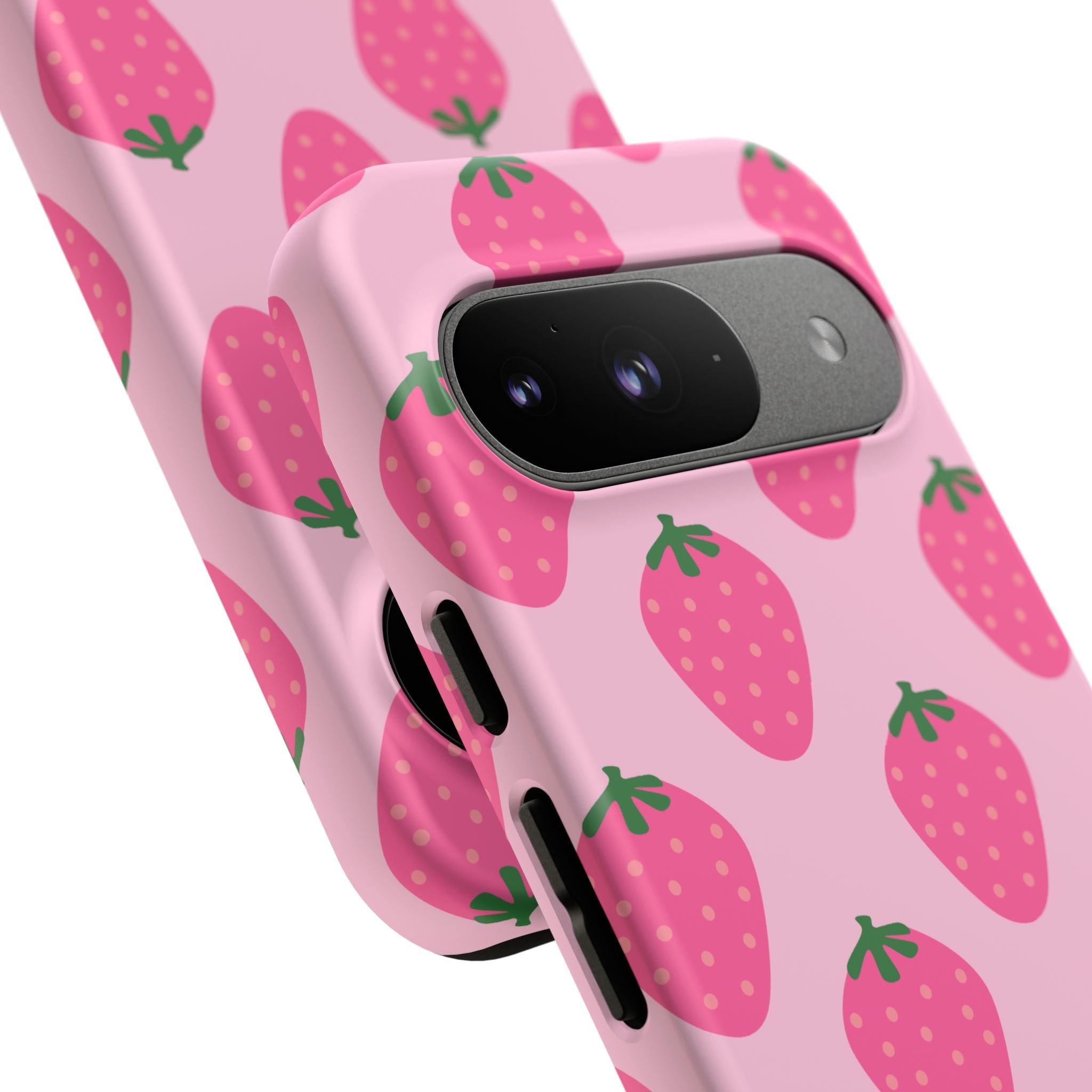 Pink Strawberry Phone Case