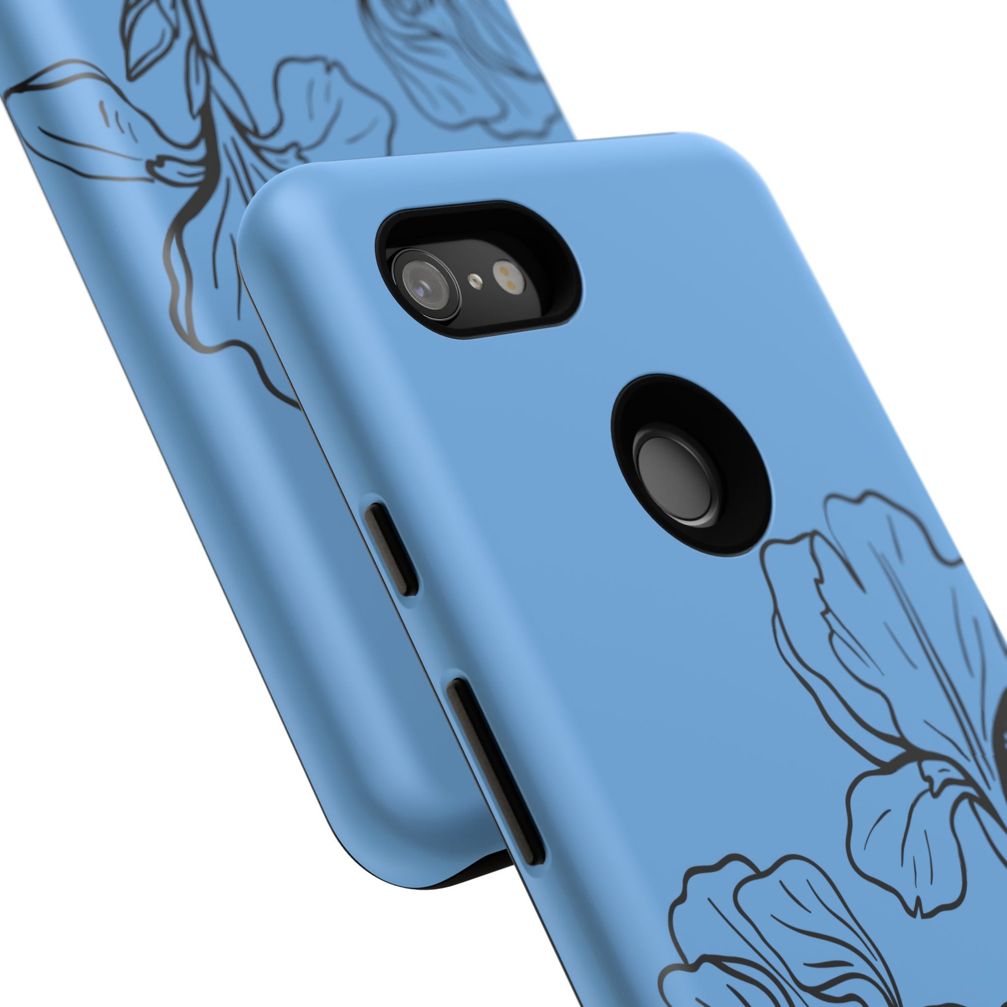 Blue Floral Phone Case