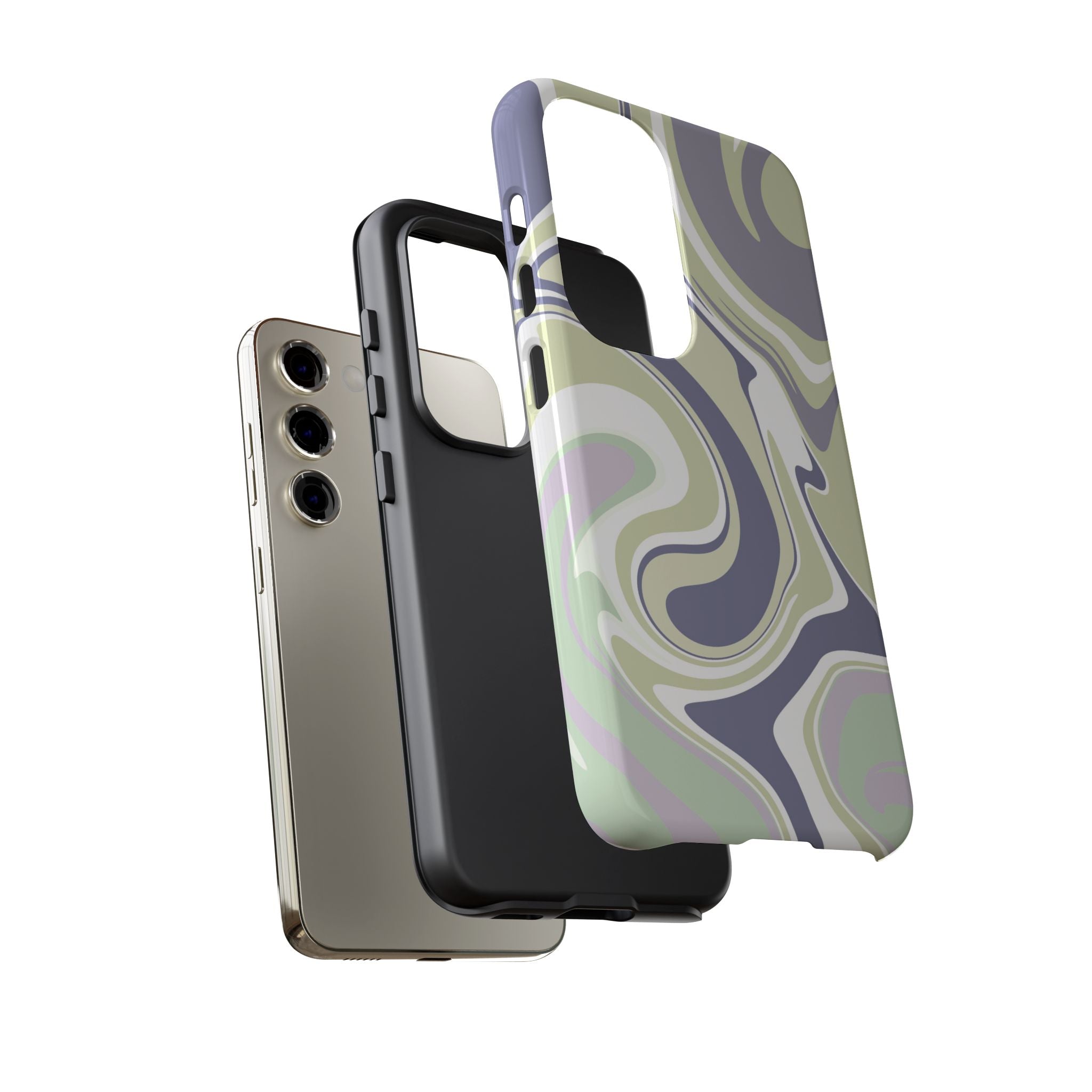 Swirl Marble Paint Phone Case