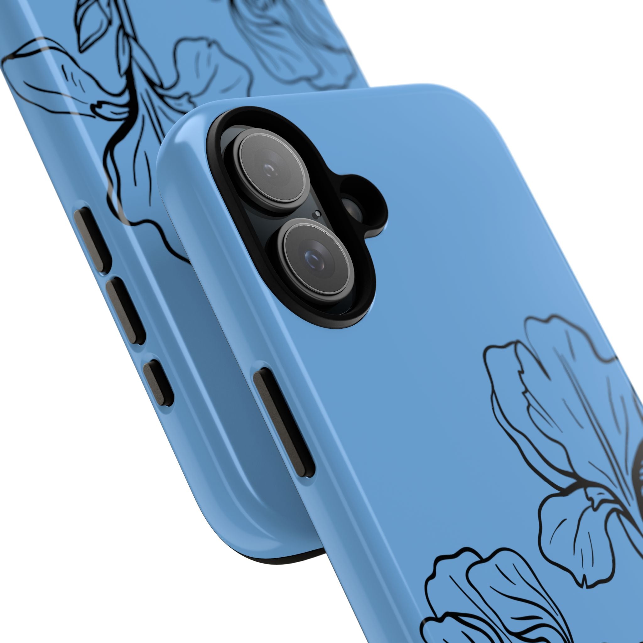 Blue Floral Phone Case