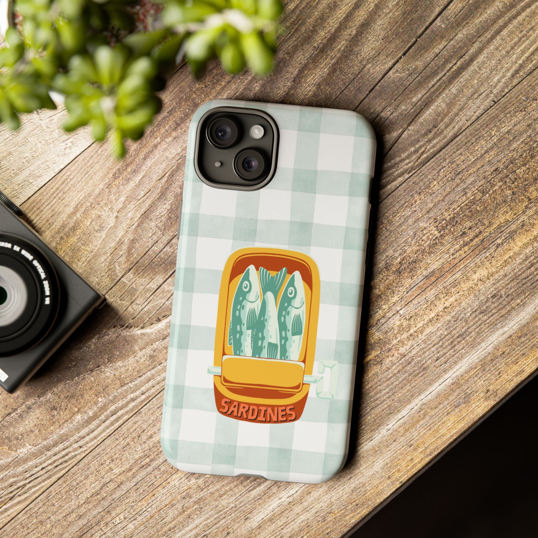 Sardines Plaid Phone Case