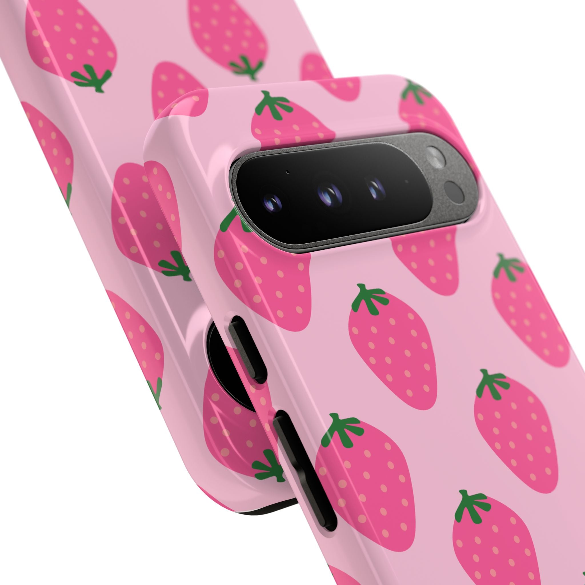 Pink Strawberry Phone Case