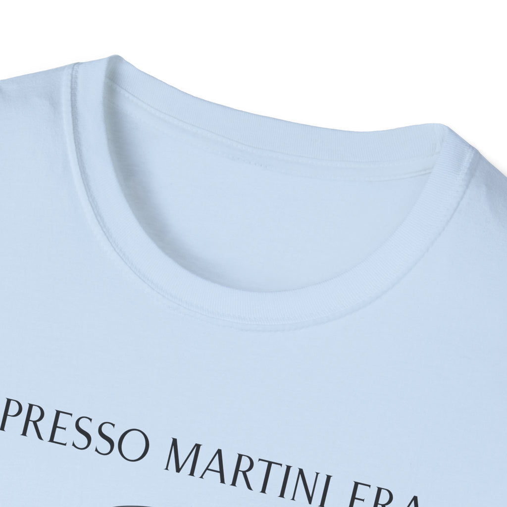 Espresso Martini Era Minimalist Cocktail Tee