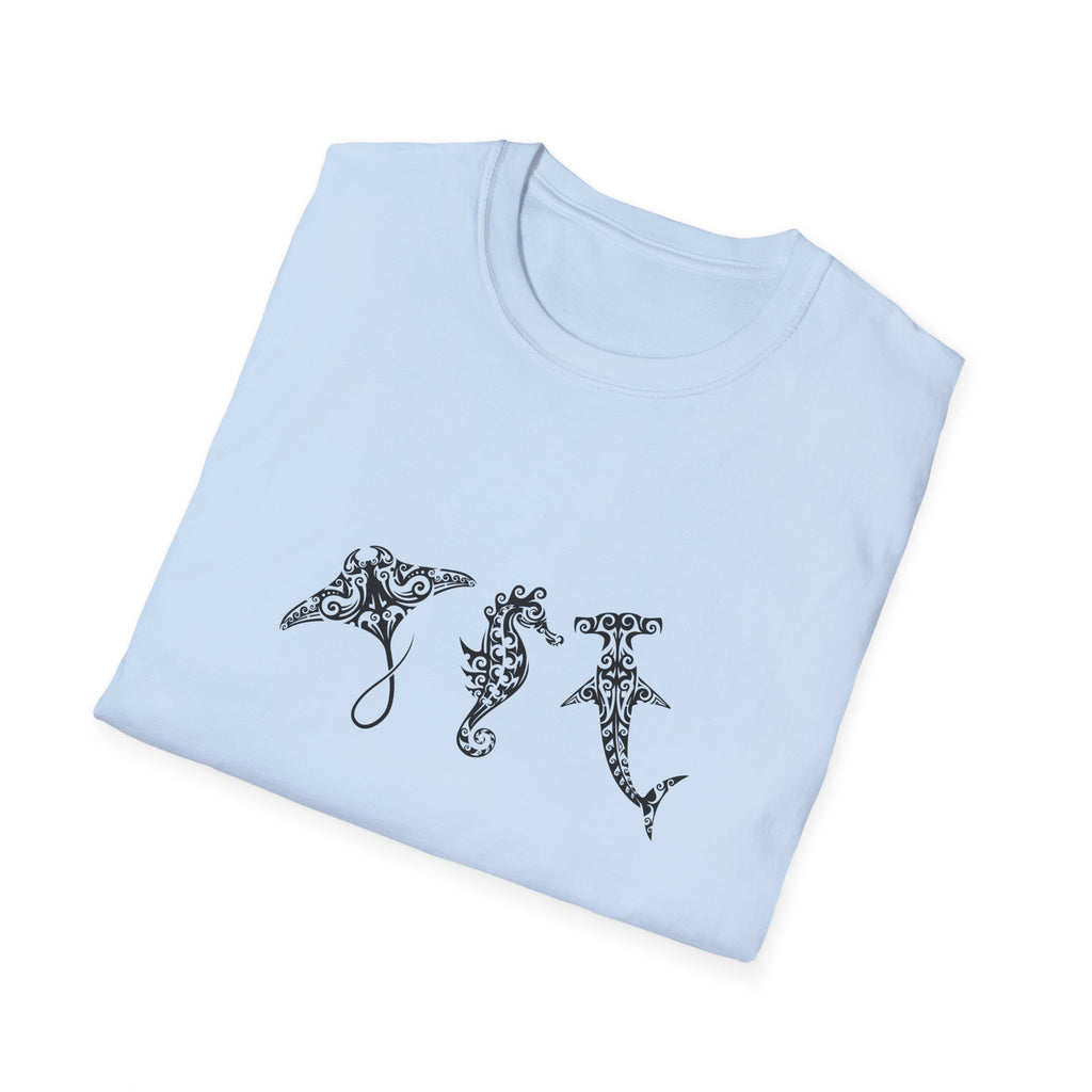 Ocean-Inspired Respect the Locals T-Shirt