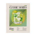 Classic Mojito Cocktail Print