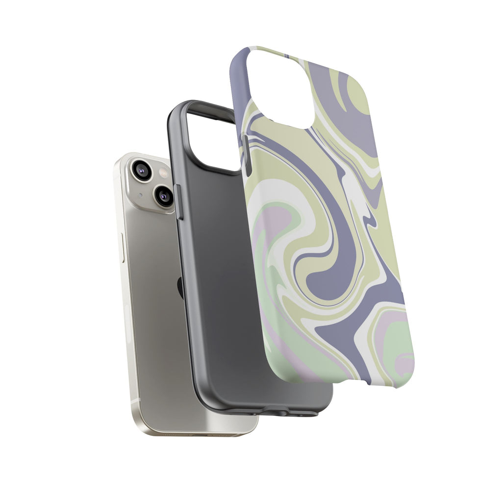 Swirl Marble Paint Phone Case