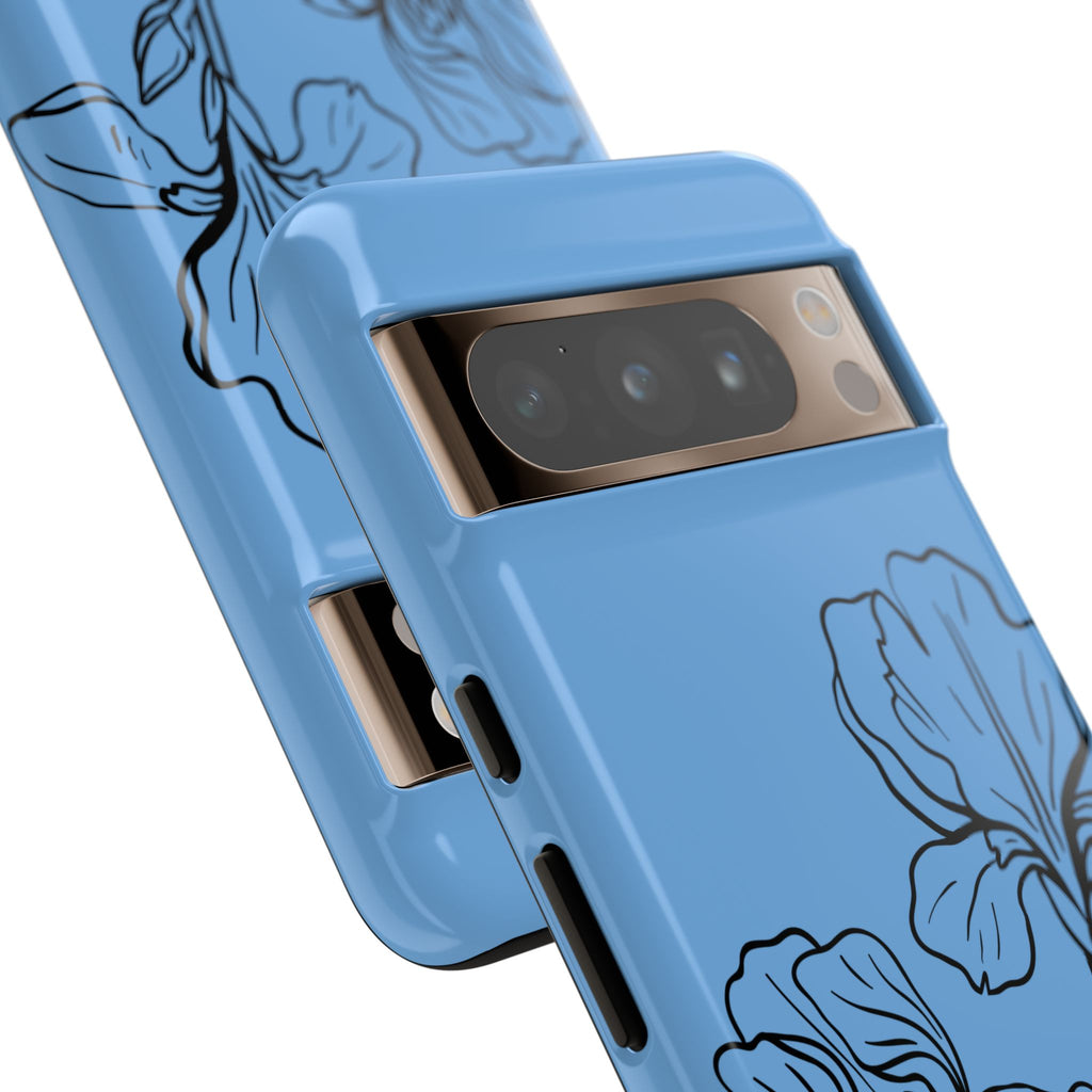 Blue Floral Phone Case