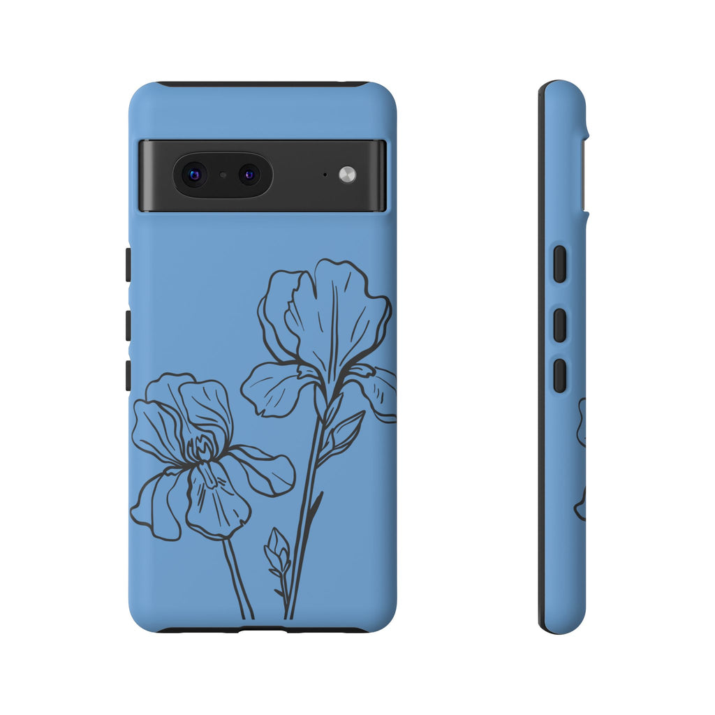 Blue Floral Phone Case