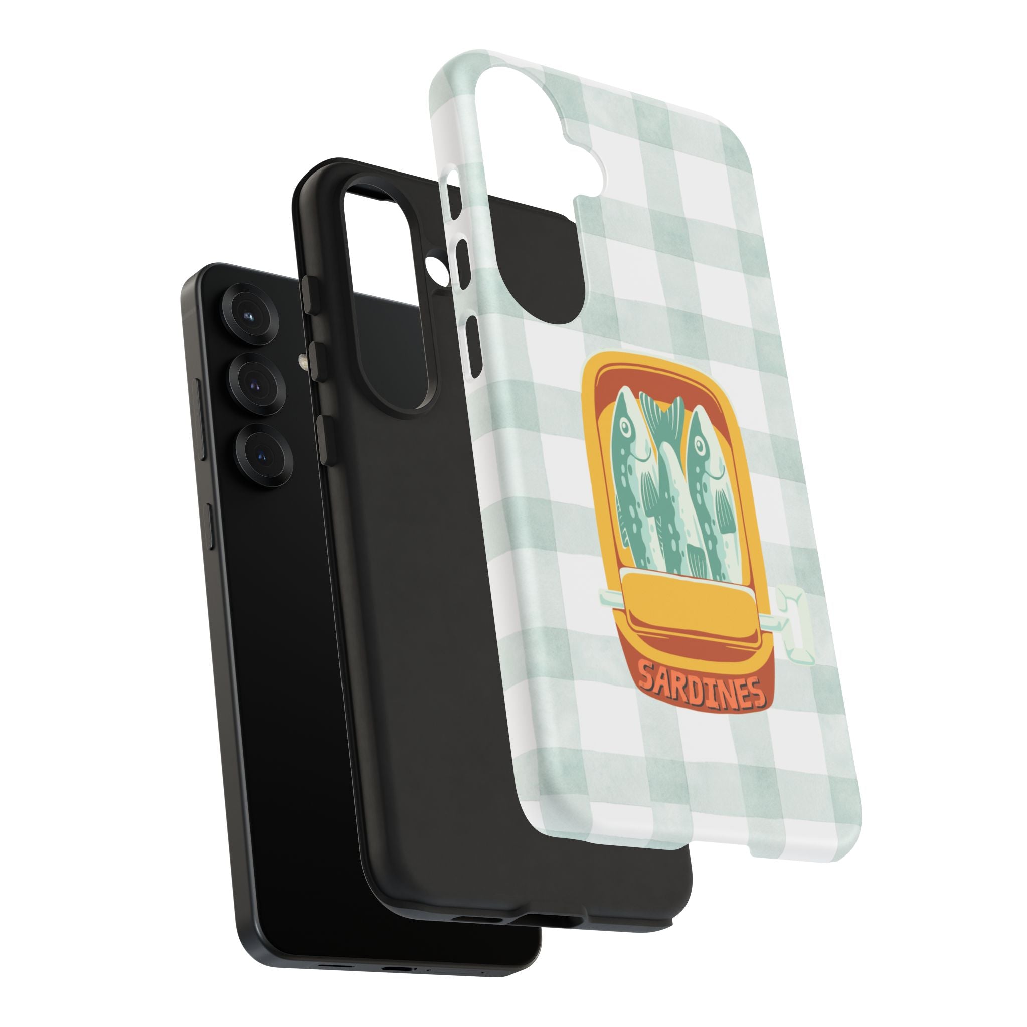 Sardines Plaid Phone Case