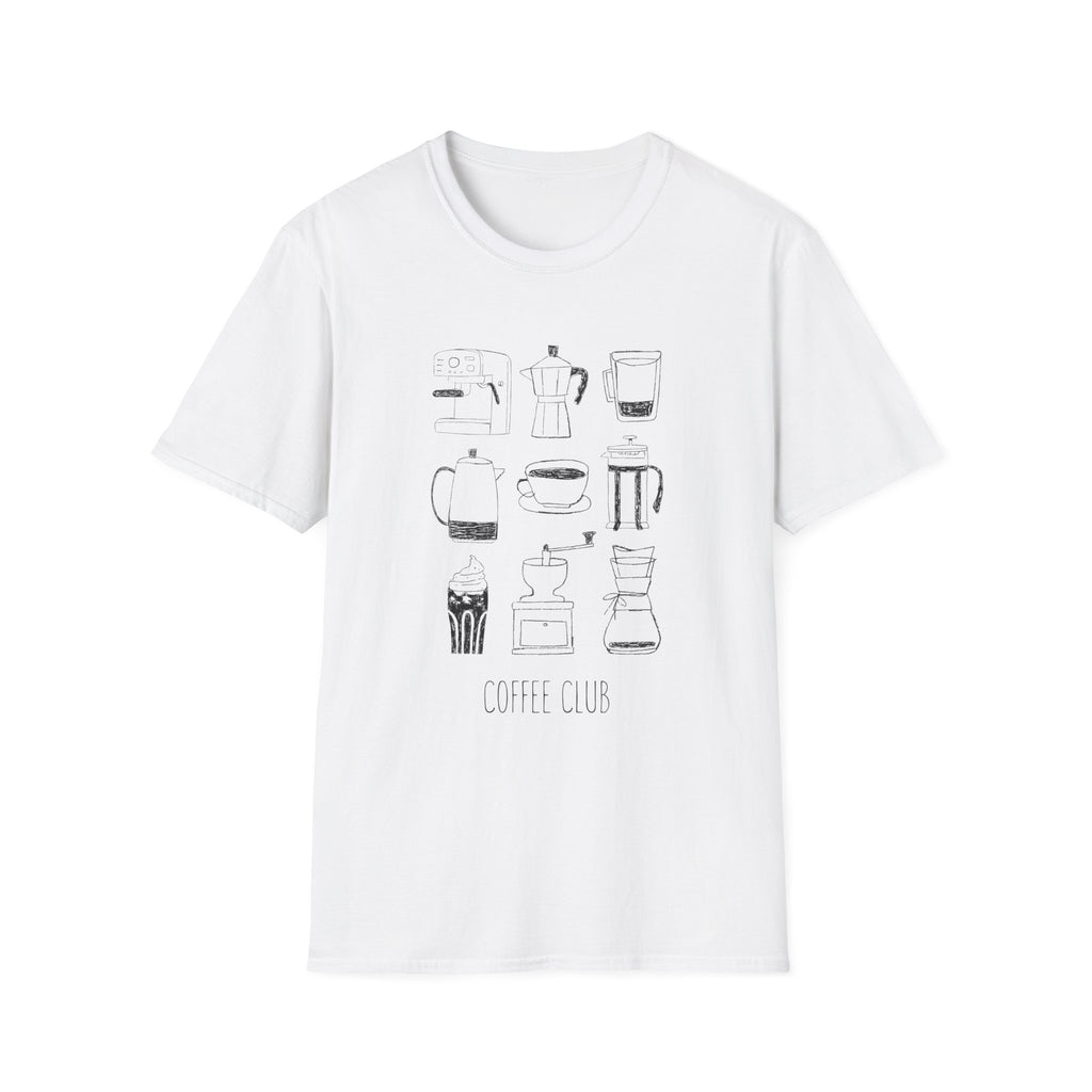 Minimalist Coffee Club T-Shirt
