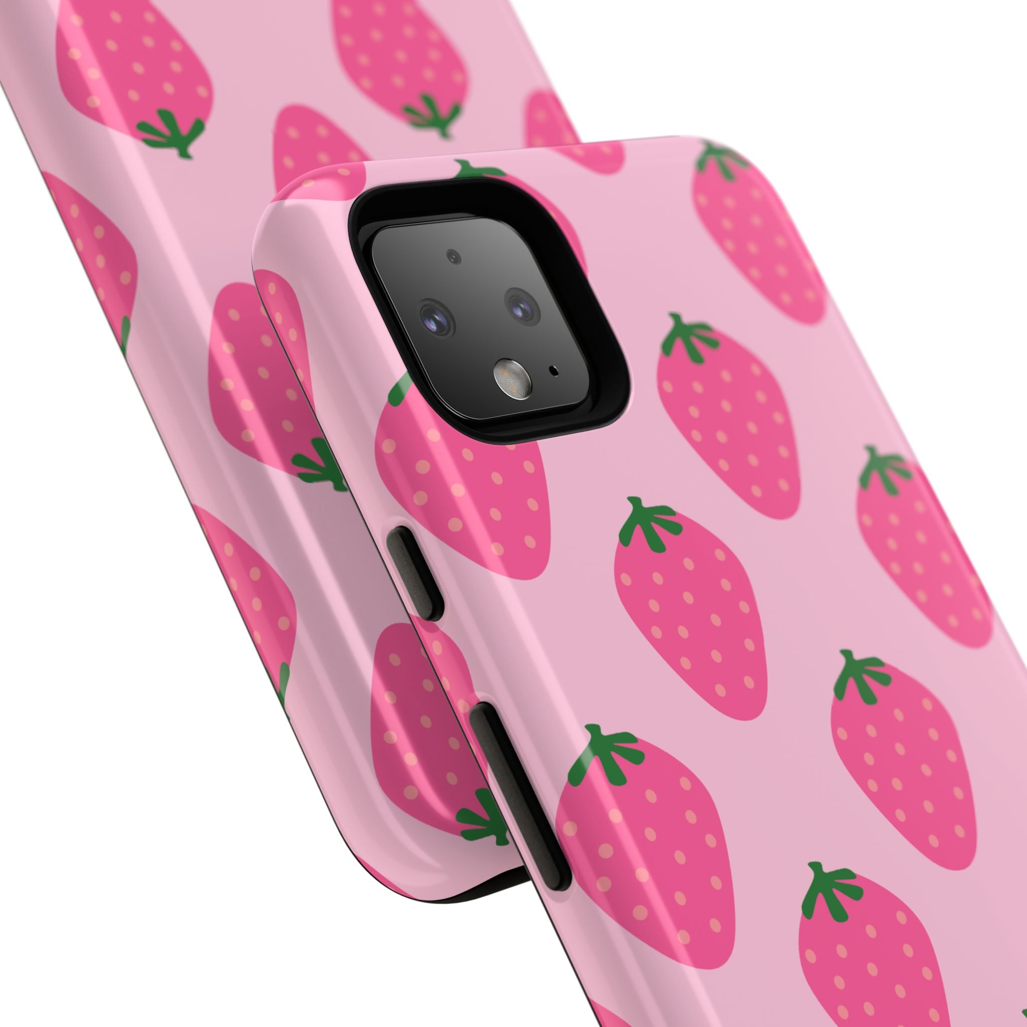 Pink Strawberry Phone Case