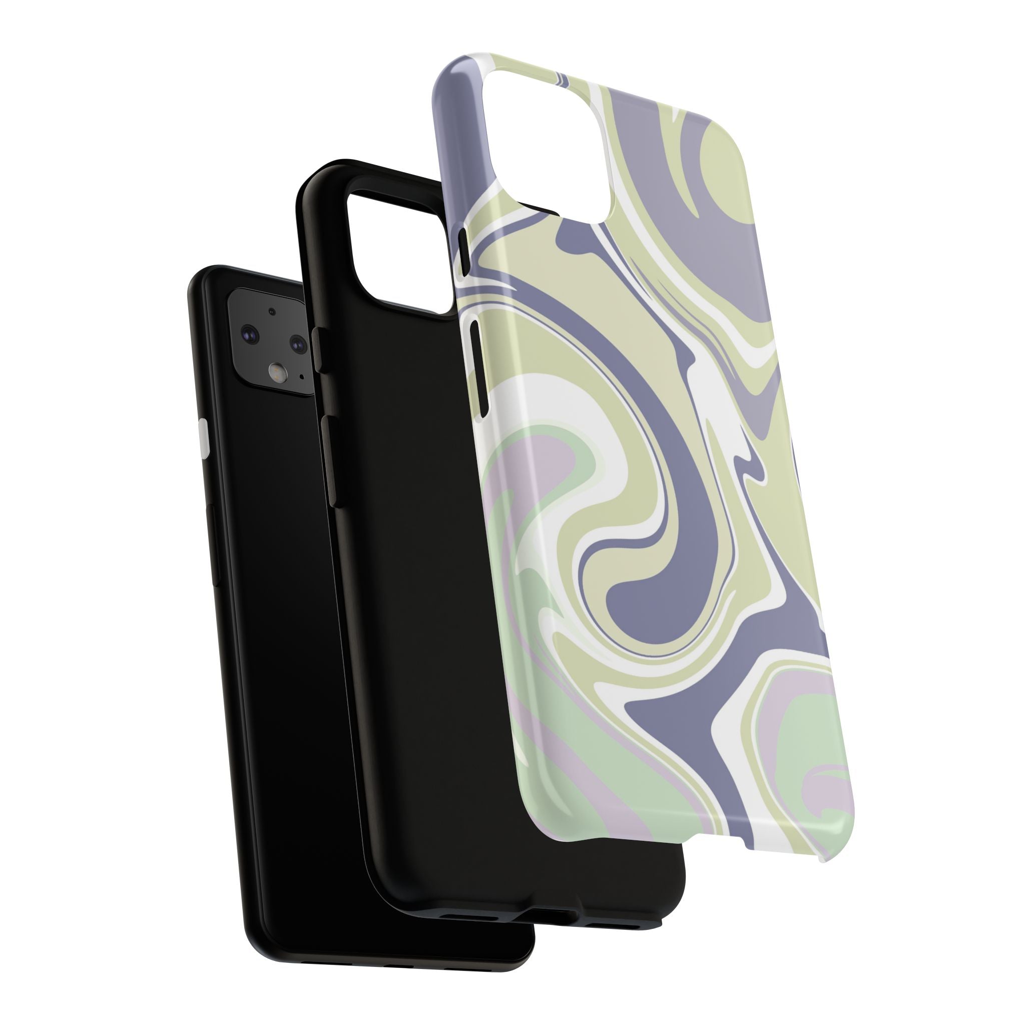 Swirl Marble Paint Phone Case