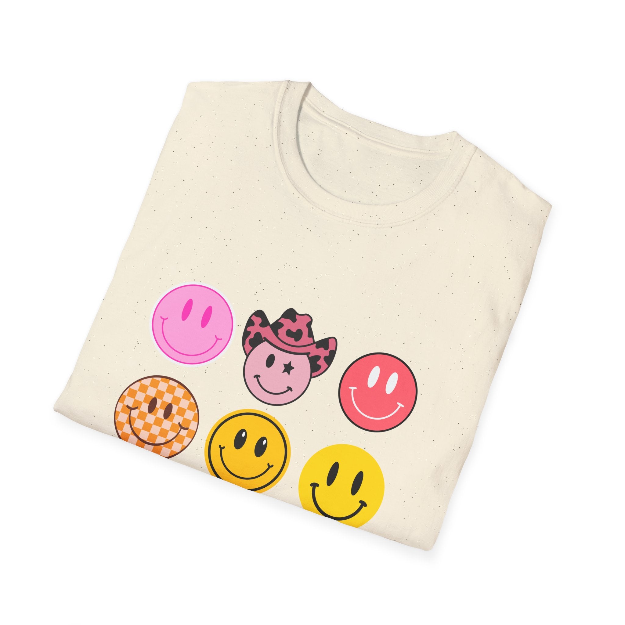 Smiley Face Graphic T-Shirt