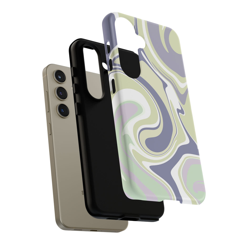 Swirl Marble Paint Phone Case