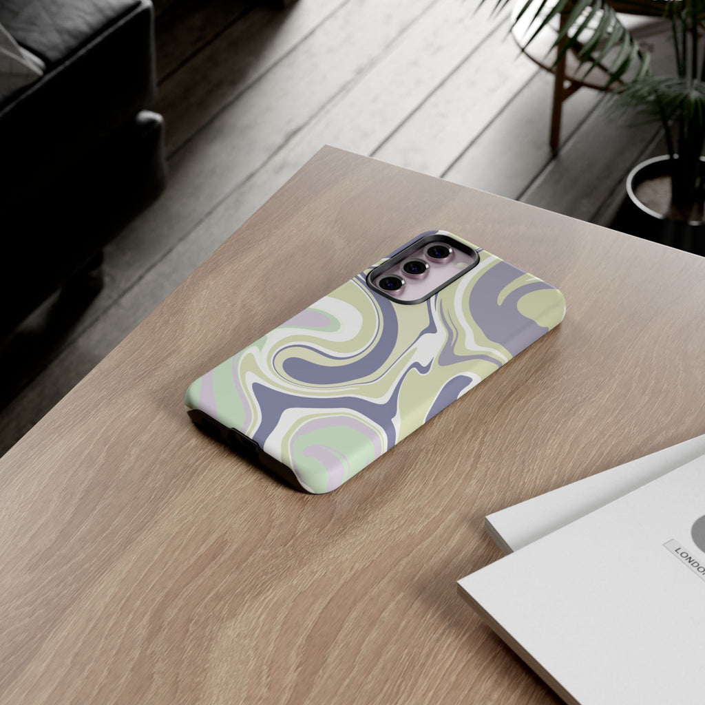 Swirl Marble Paint Phone Case