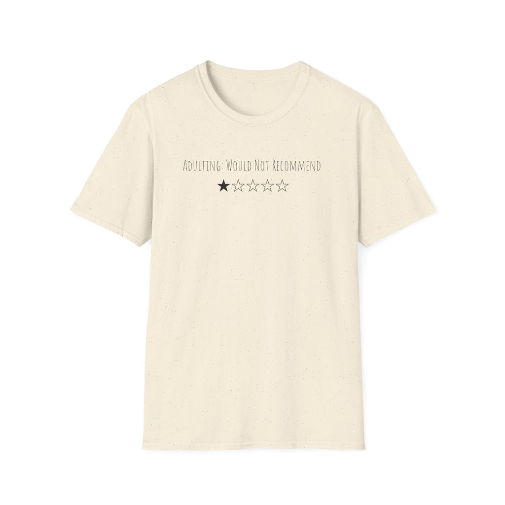 Adulting Review Graphic Tee