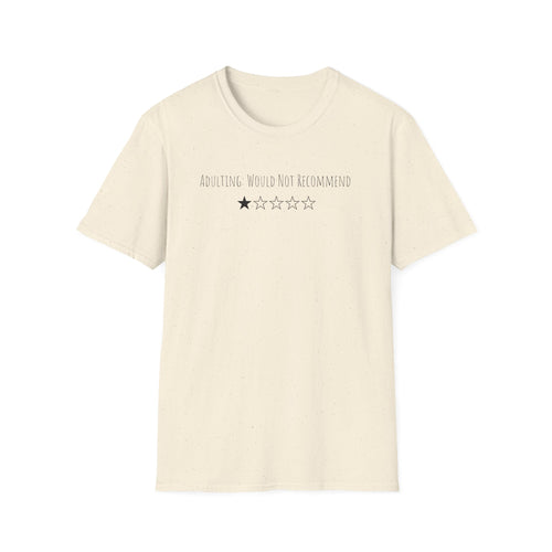 Adulting Review Graphic Tee