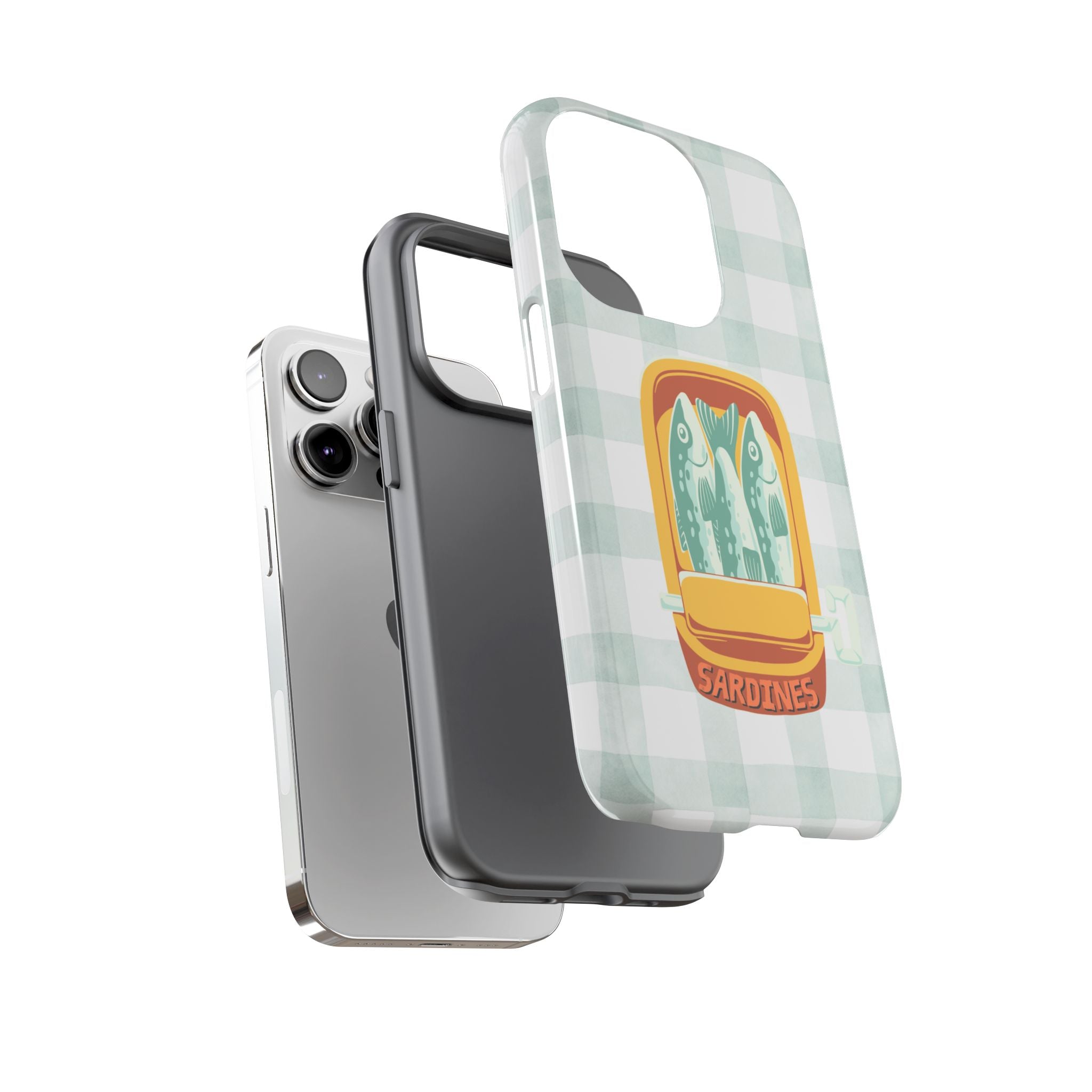 Sardines Plaid Phone Case