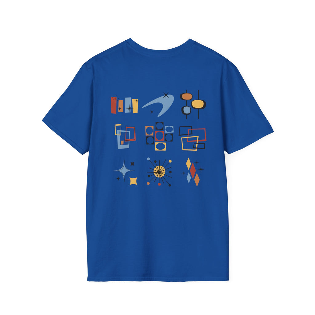Mid Century Modern Abstract Unisex Graphic Tee