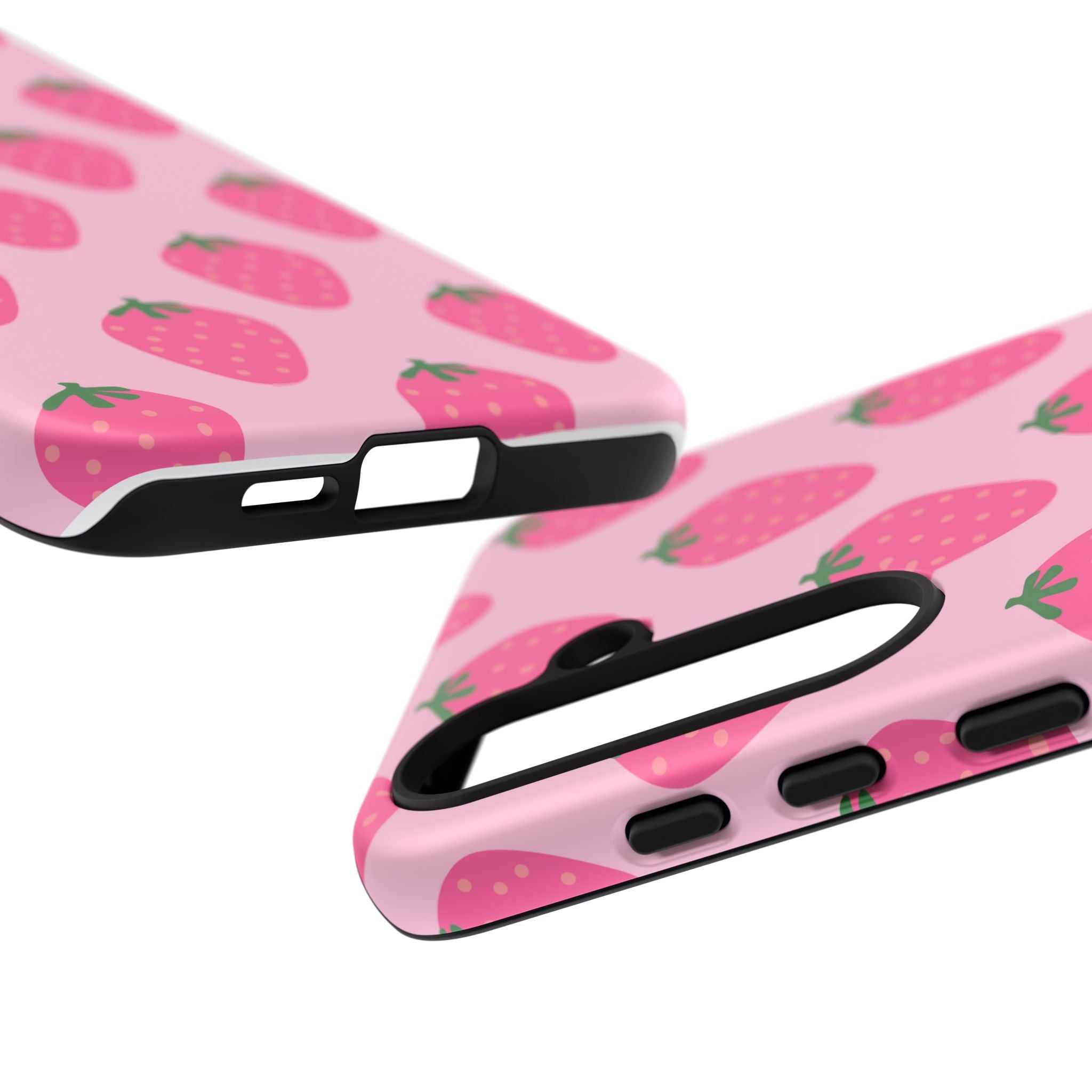 Pink Strawberry Phone Case