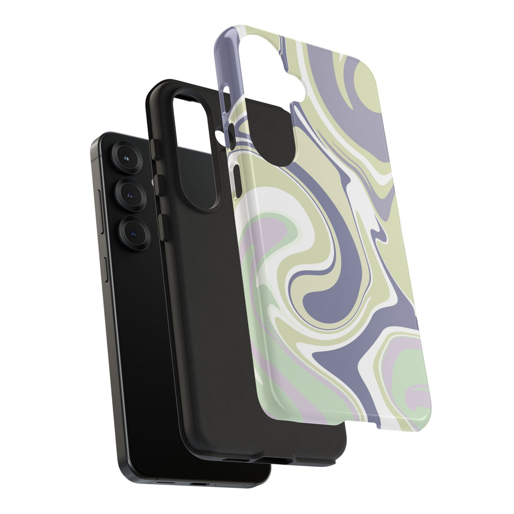 Swirl Marble Paint Phone Case