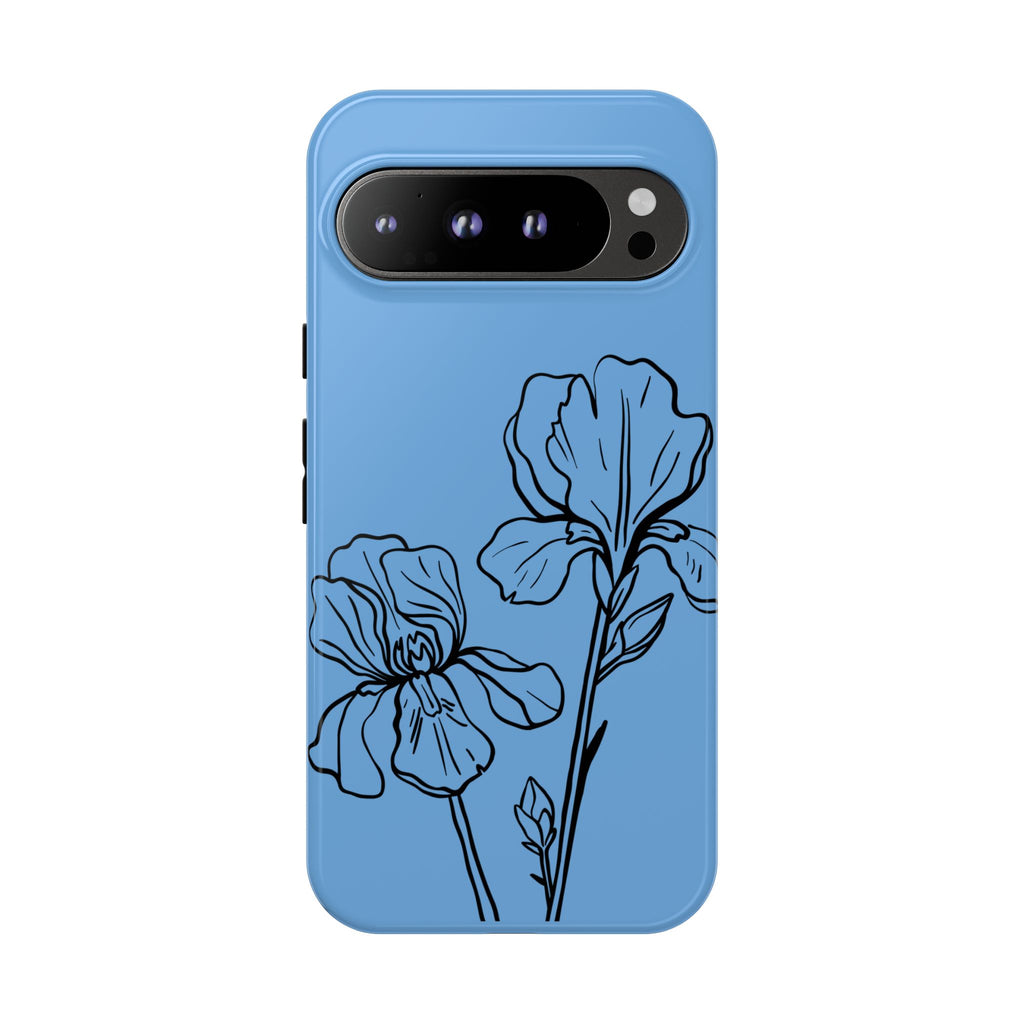 Blue Floral Phone Case