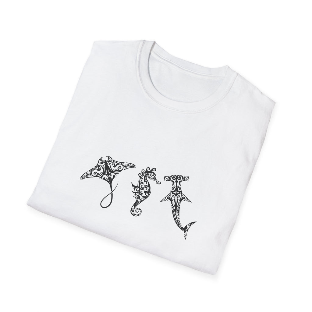 Ocean-Inspired Respect the Locals T-Shirt