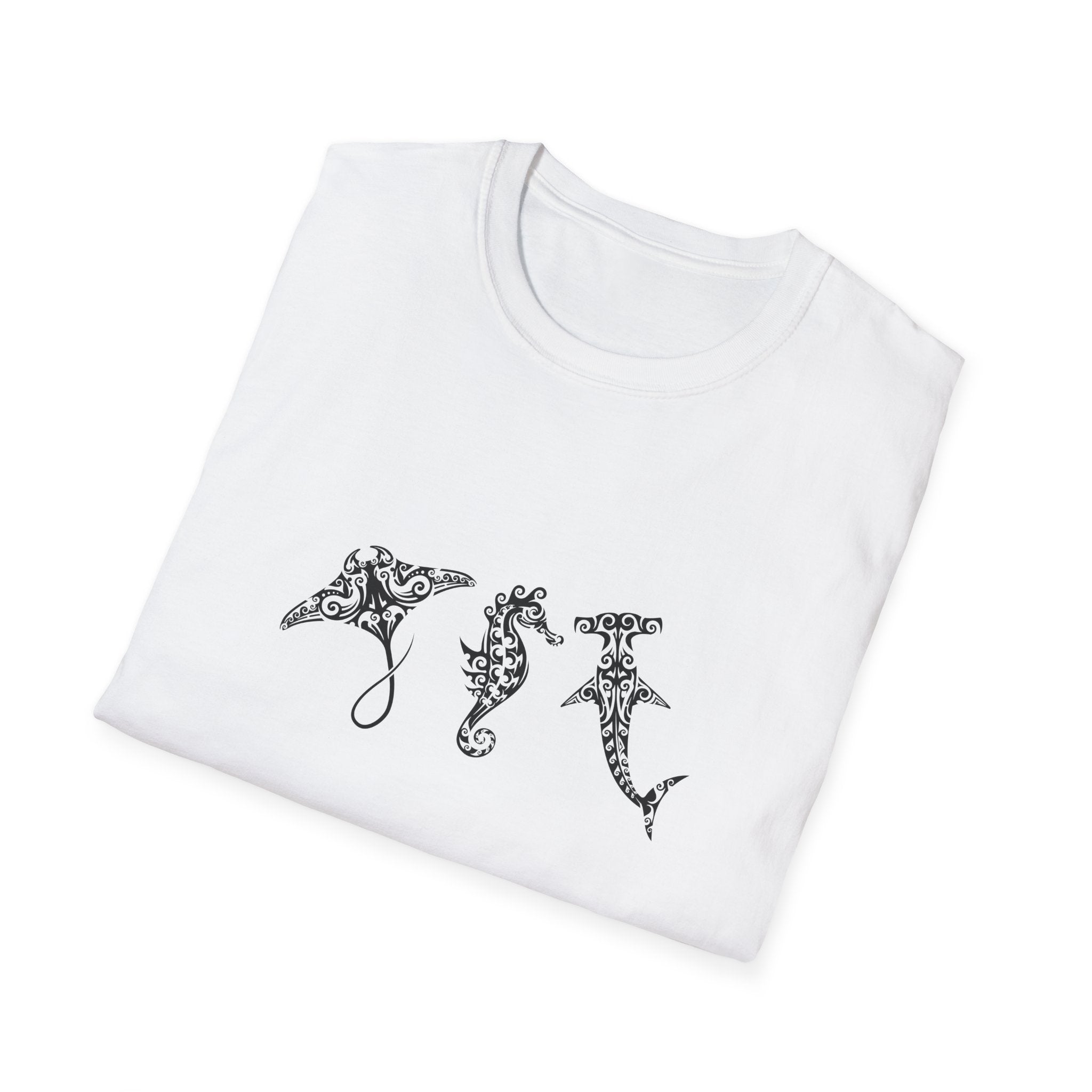 Ocean-Inspired Respect the Locals T-Shirt