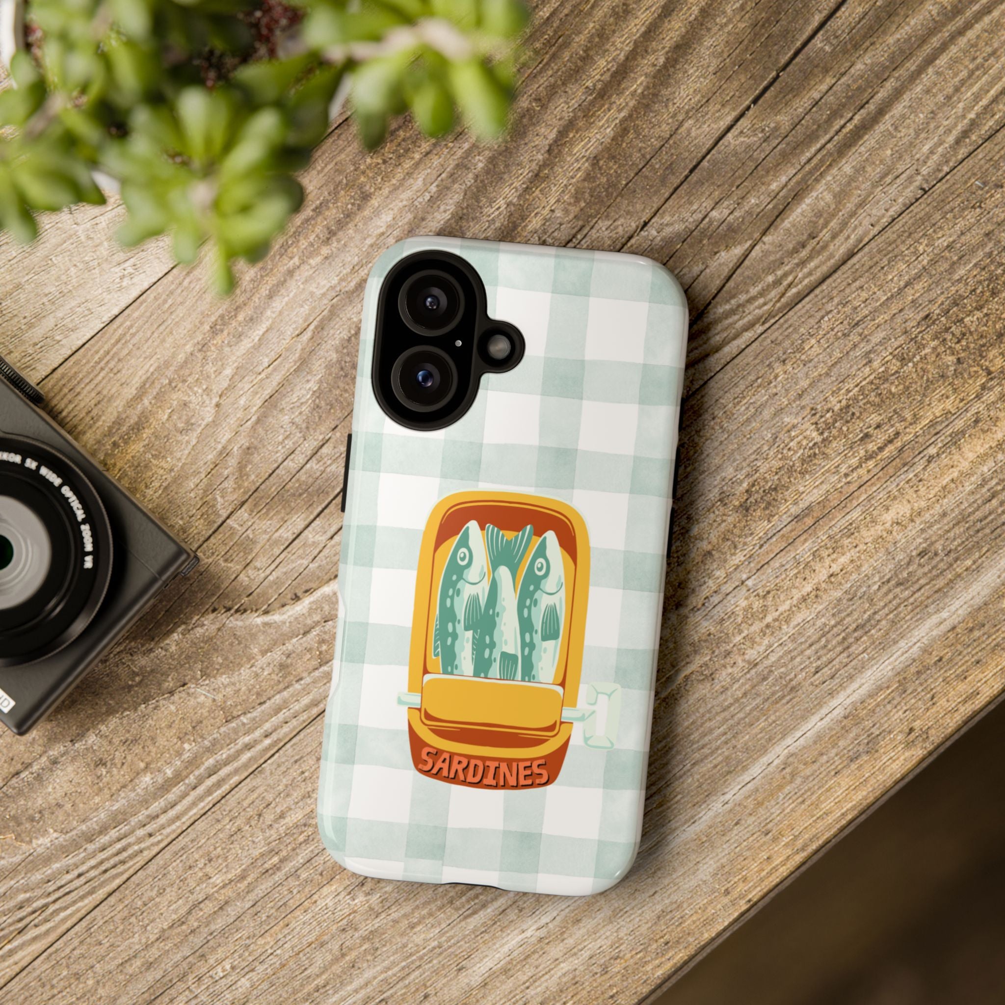 Sardines Plaid Phone Case