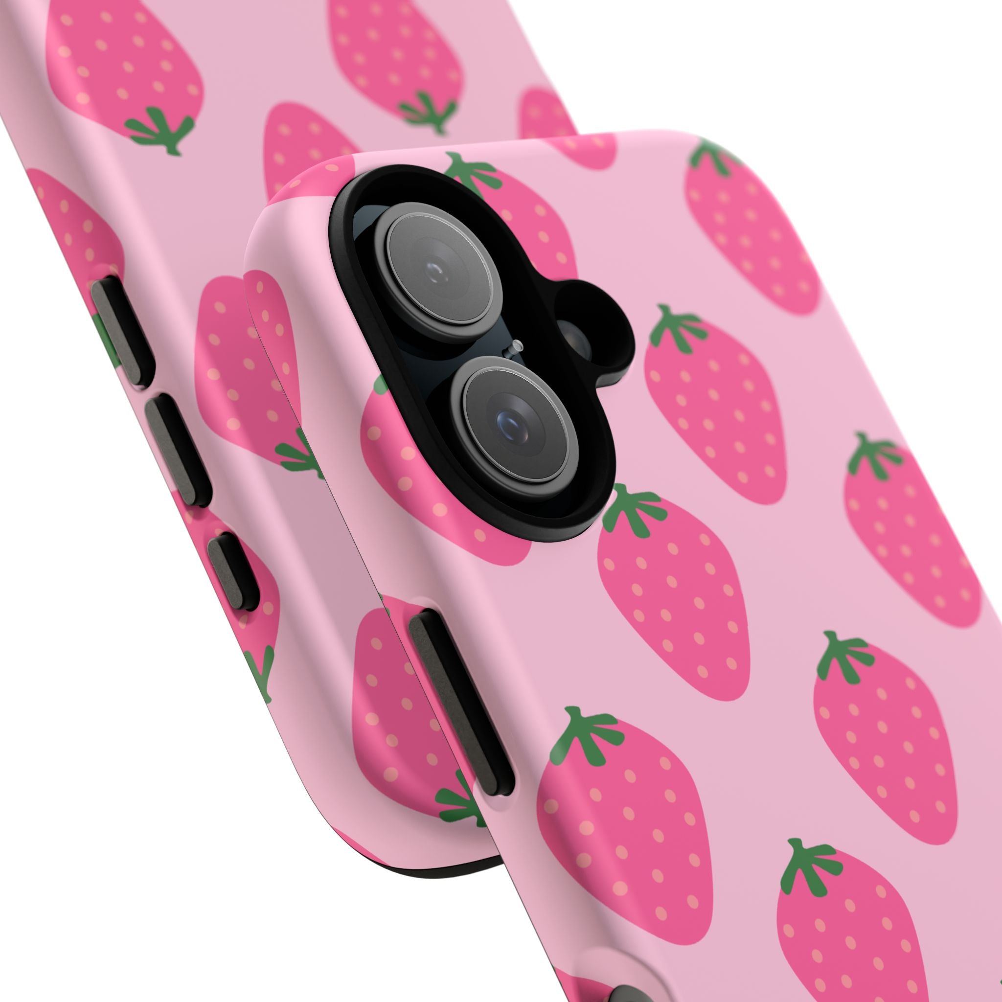 Pink Strawberry Phone Case