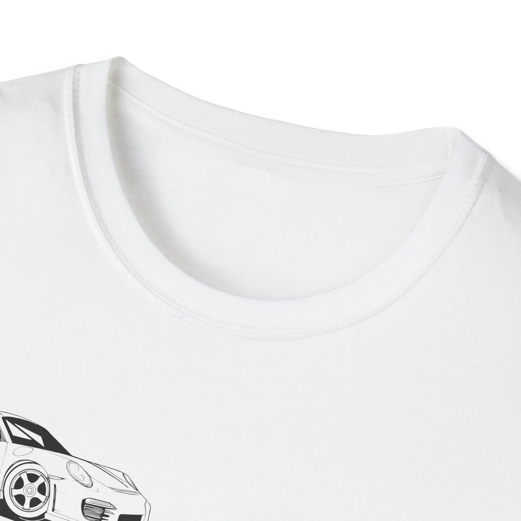 "My Past Rides" Vintage Car Illustration Tee