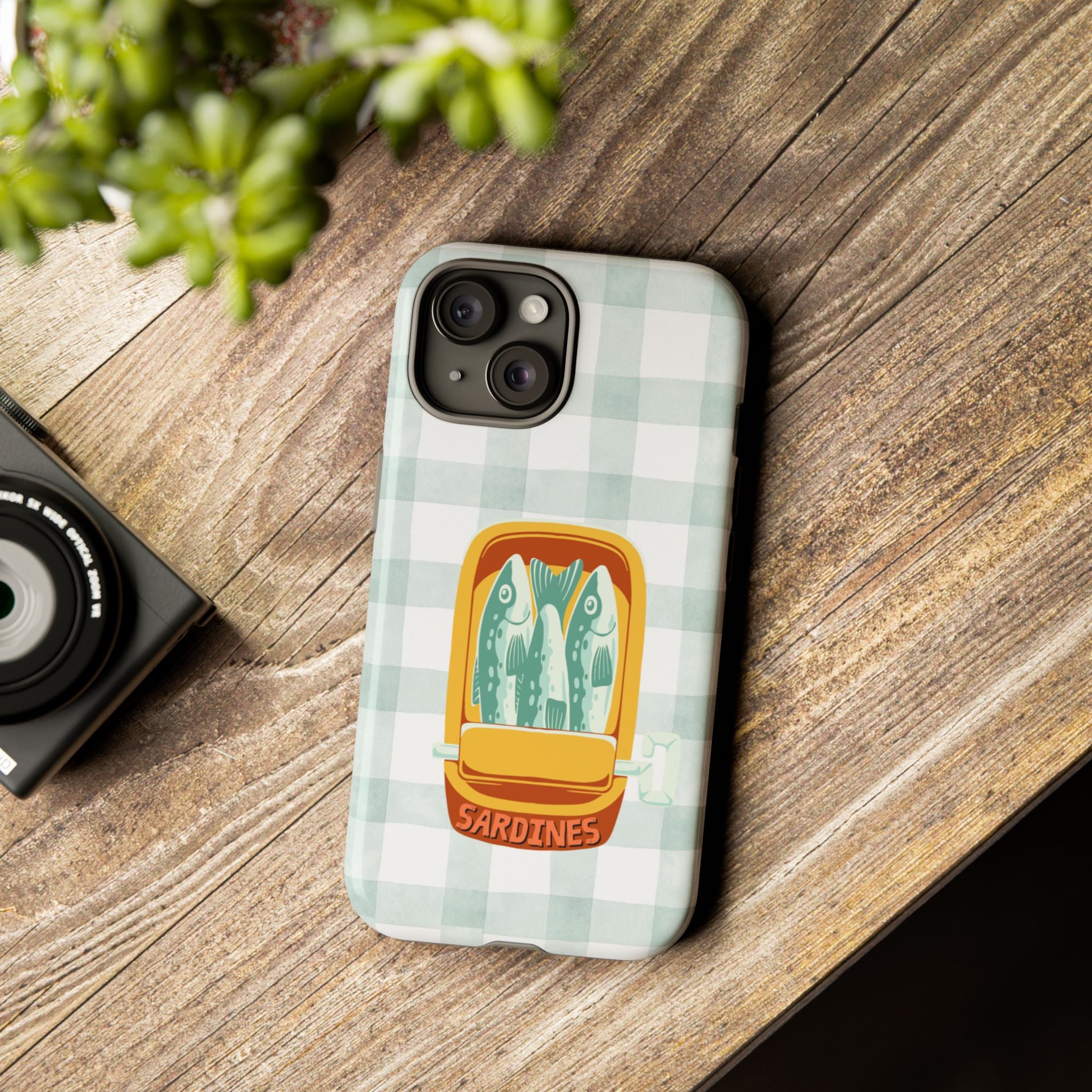 Sardines Plaid Phone Case