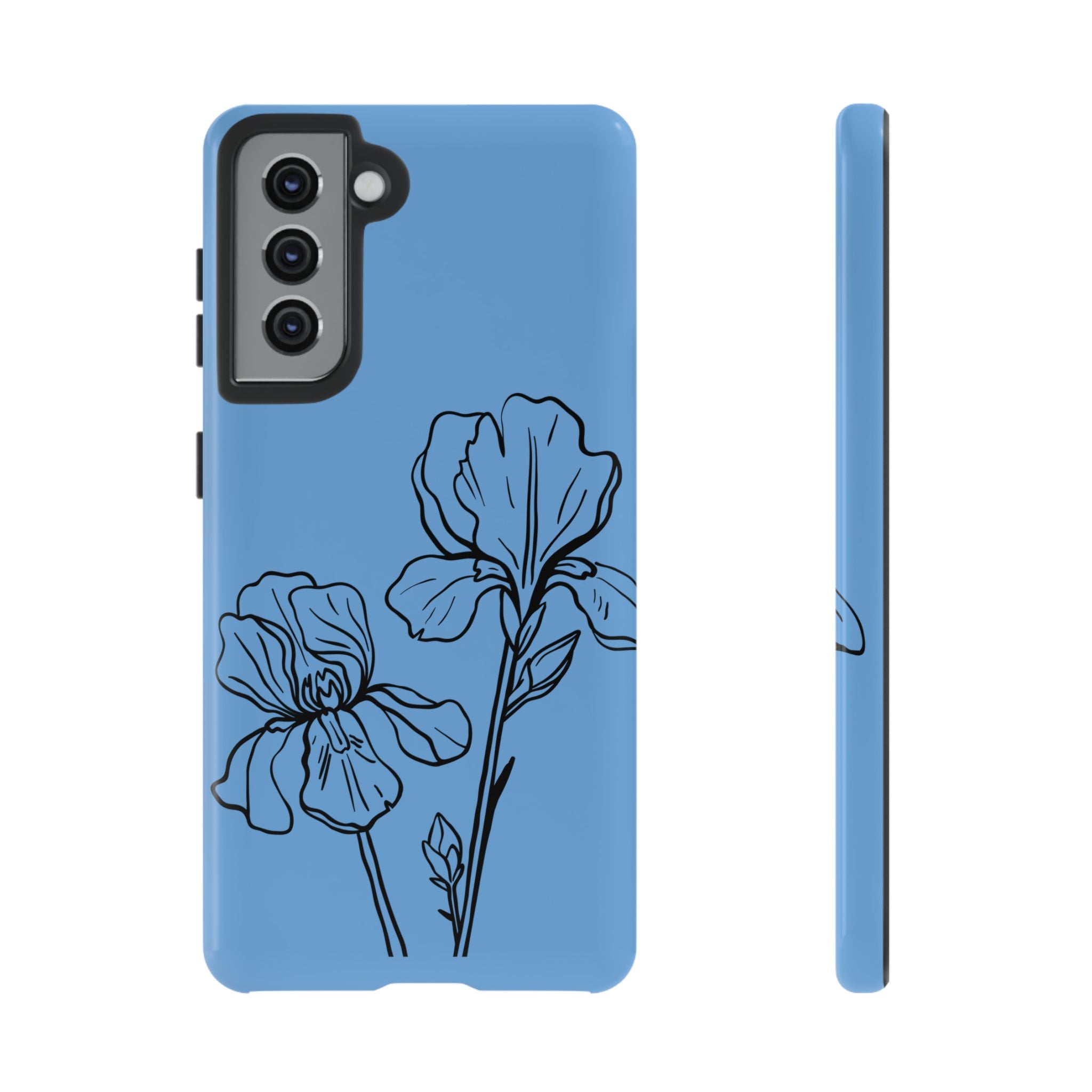Blue Floral Phone Case