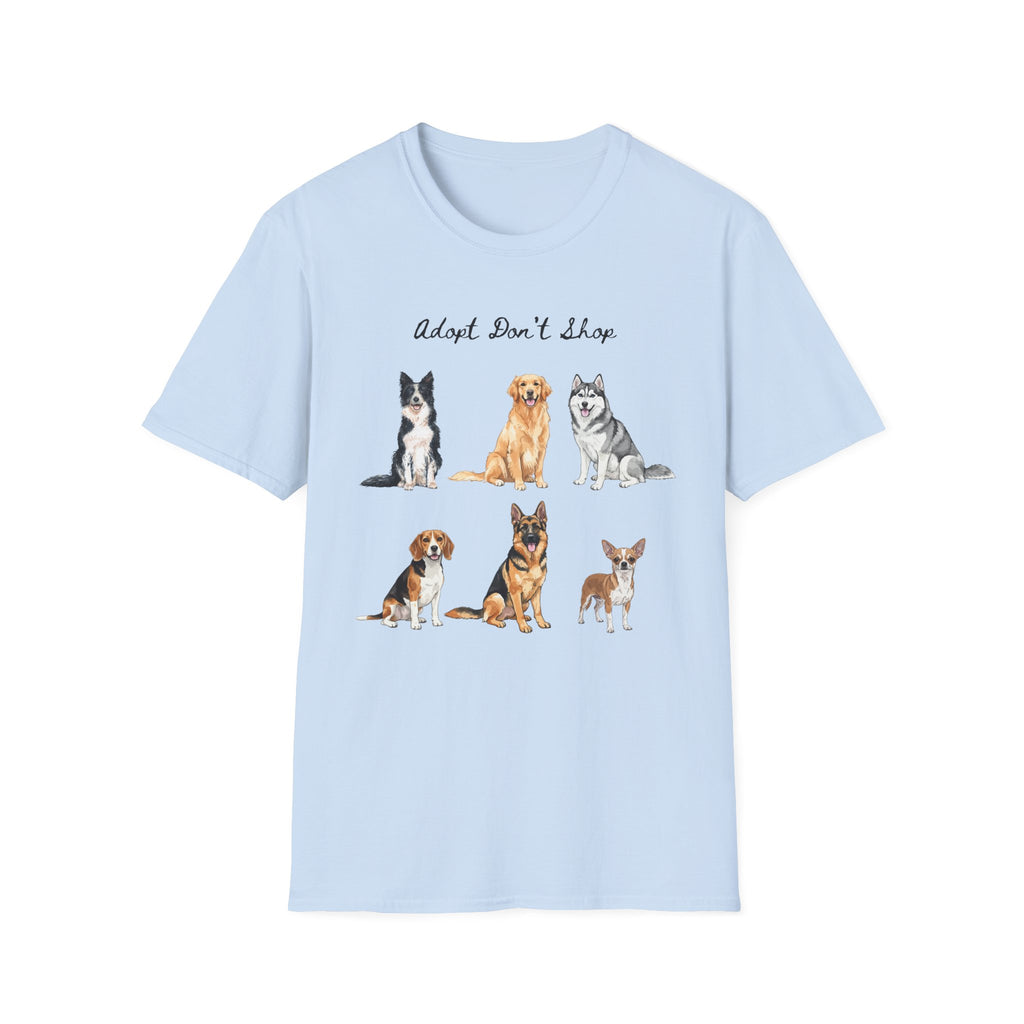 Adopt Don't Shop Dog Lovers T-Shirt