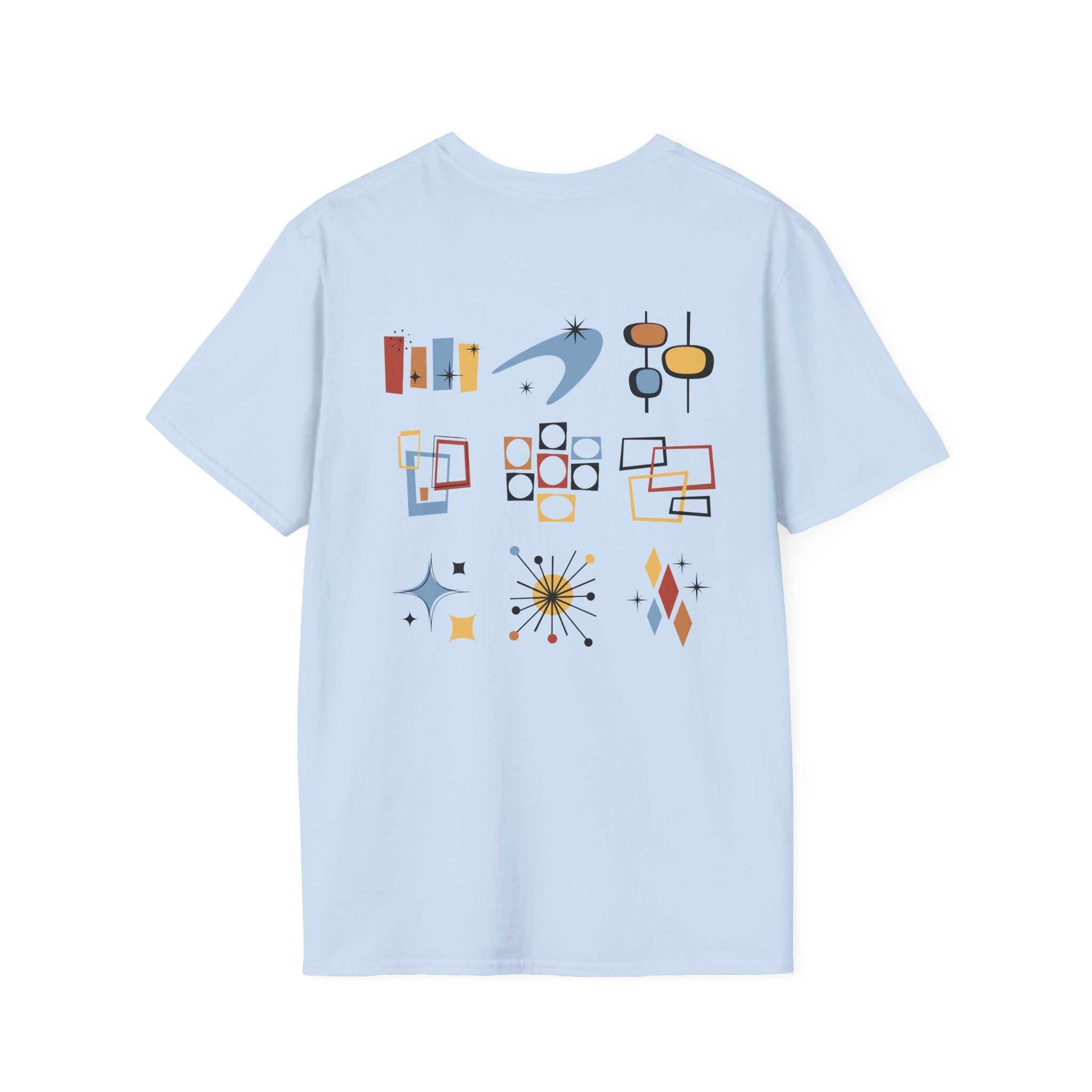 Mid Century Modern Abstract Unisex Graphic Tee