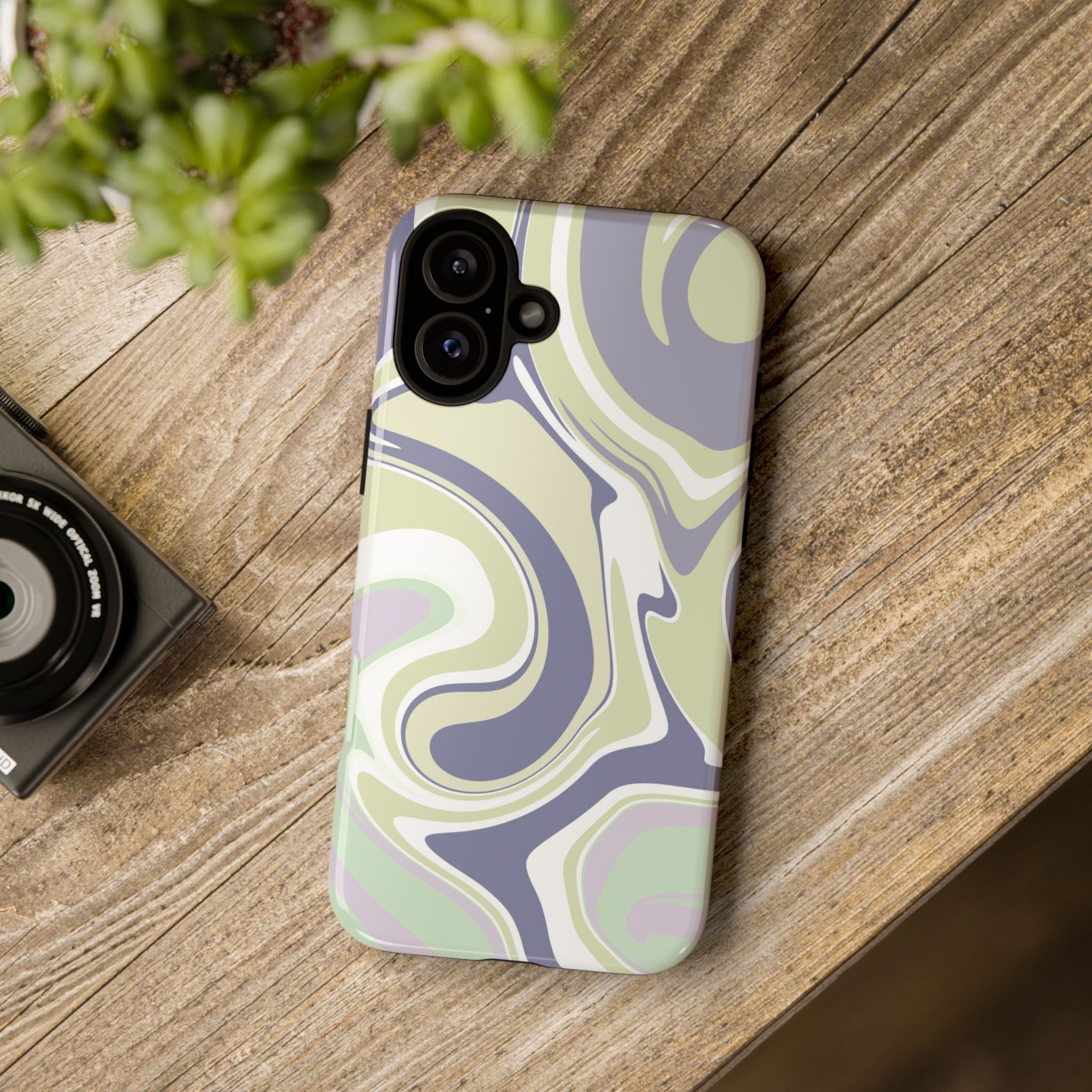 Swirl Marble Paint Phone Case