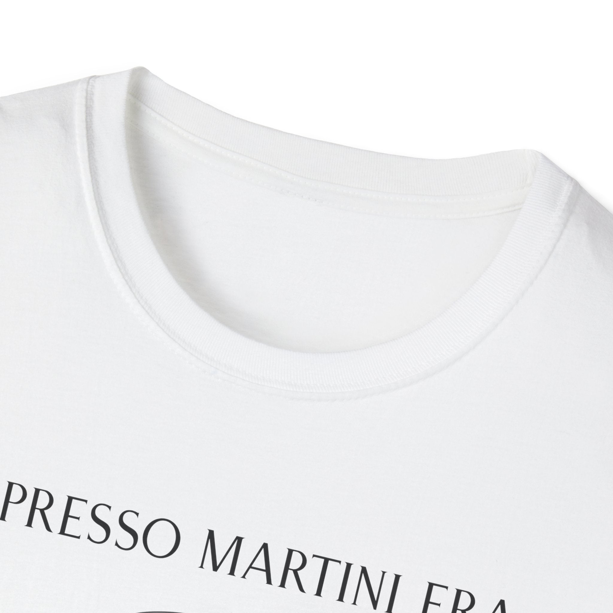 Espresso Martini Era Minimalist Cocktail Tee