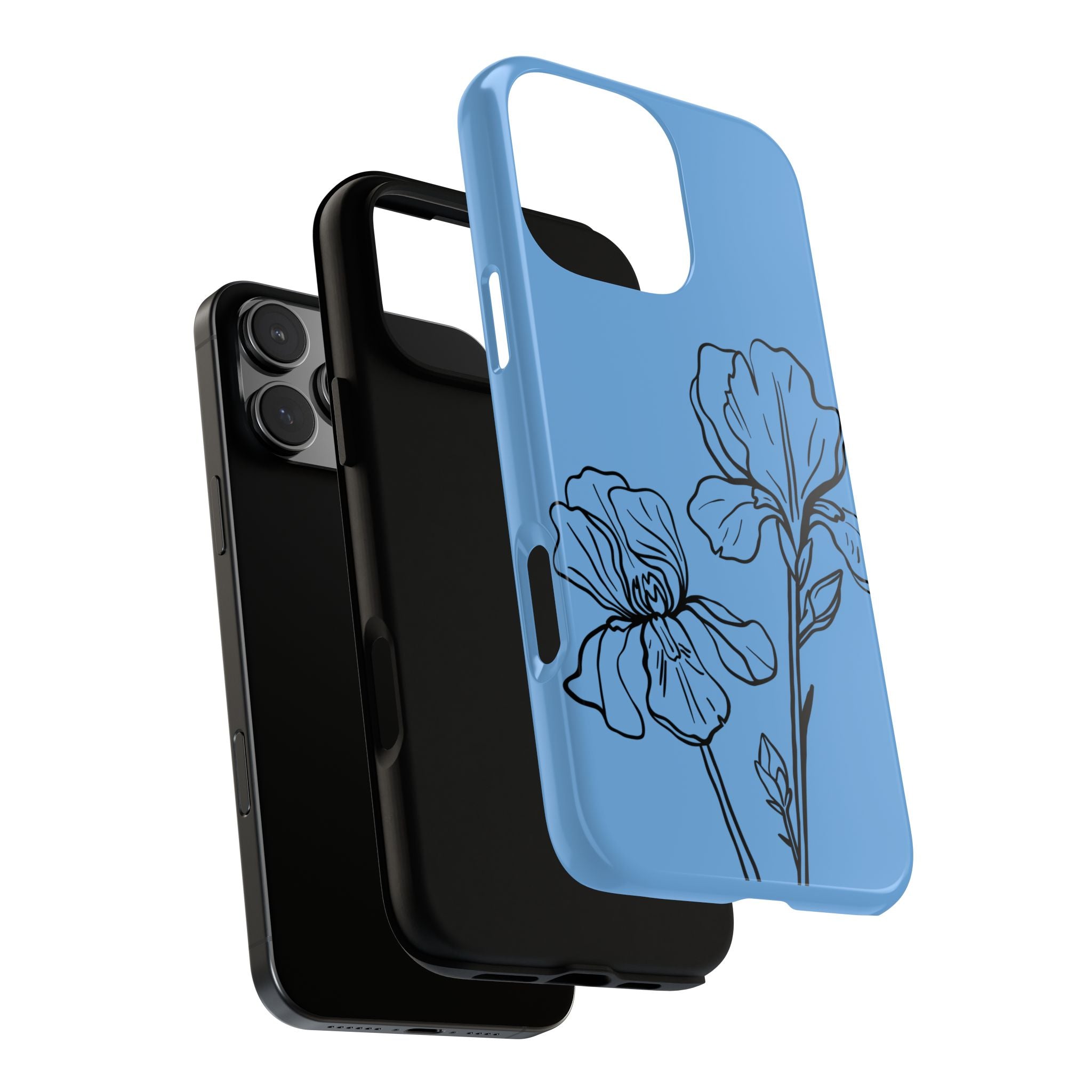 Blue Floral Phone Case