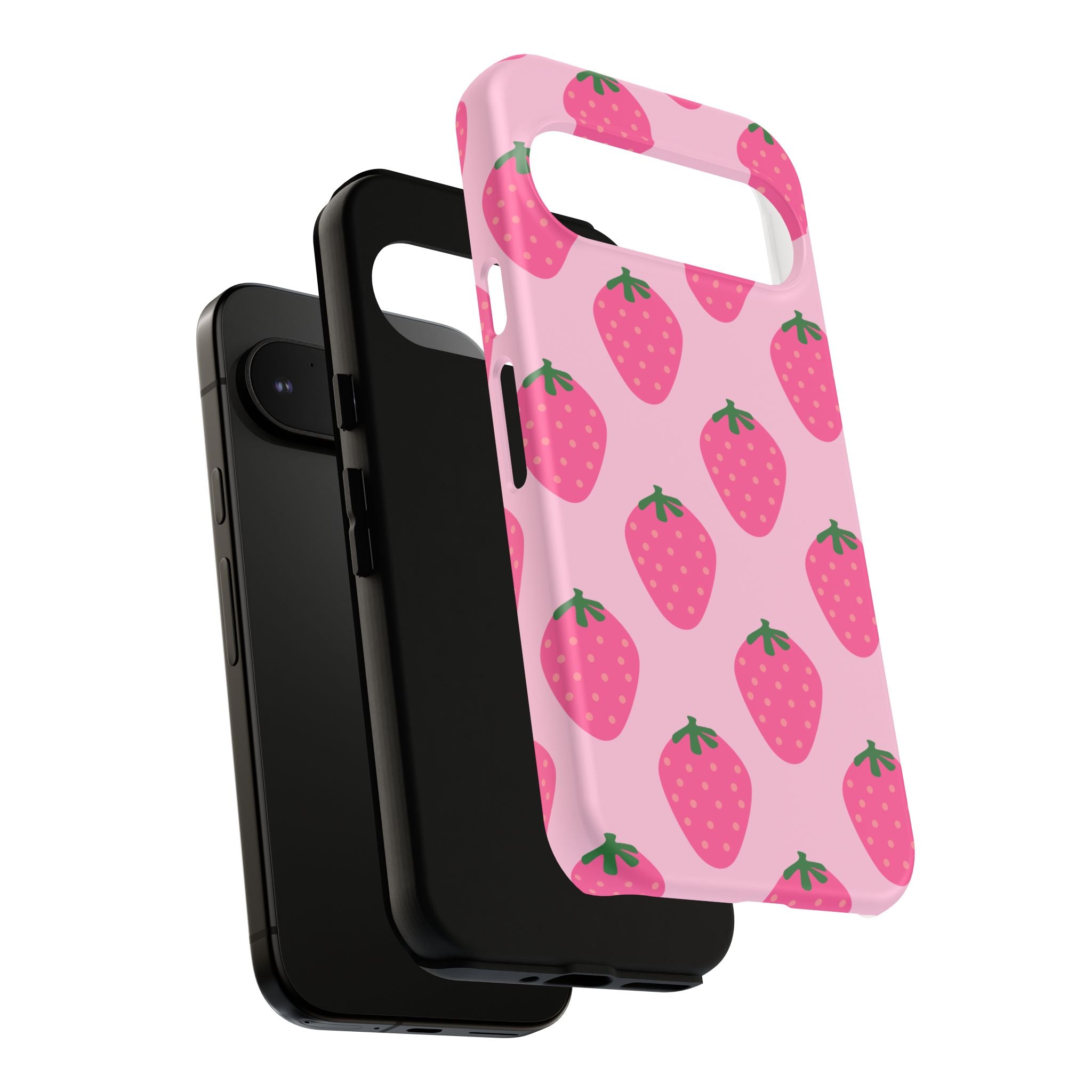 Pink Strawberry Phone Case