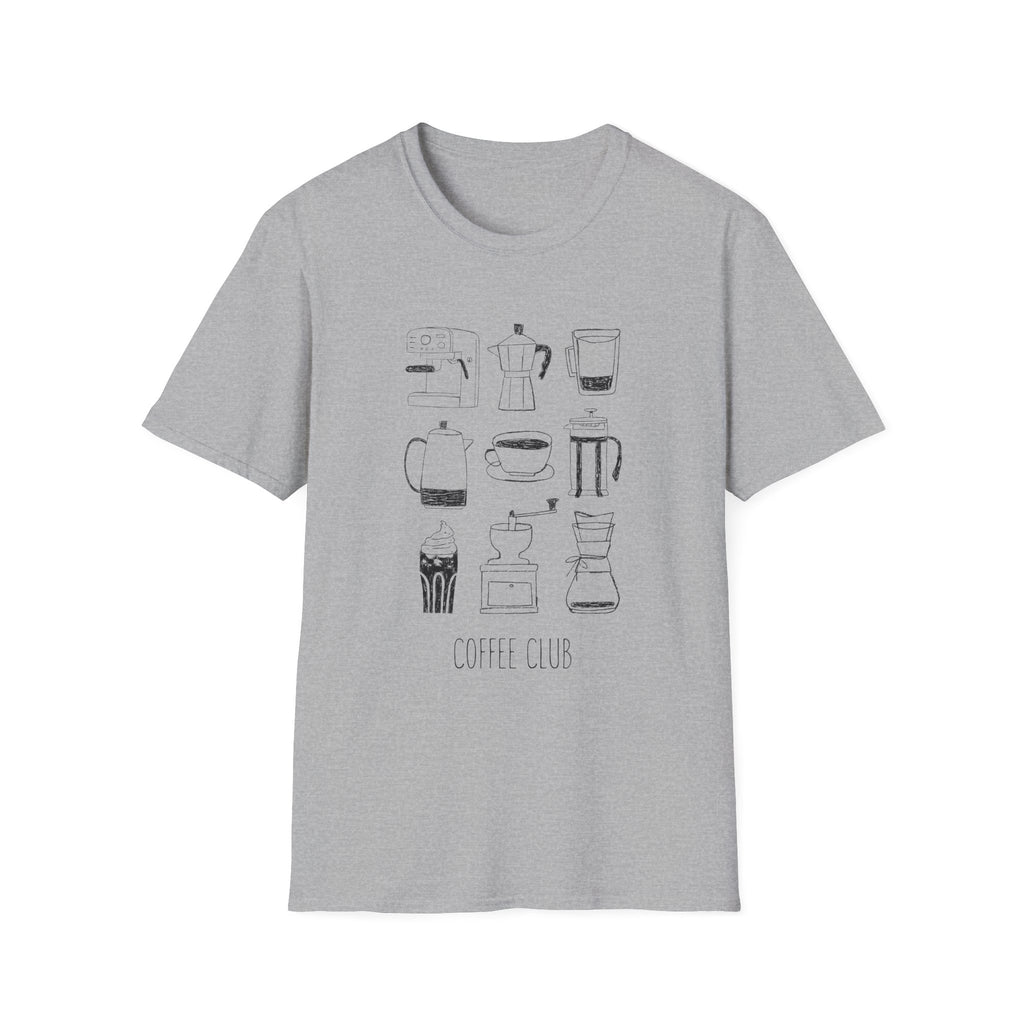Minimalist Coffee Club T-Shirt
