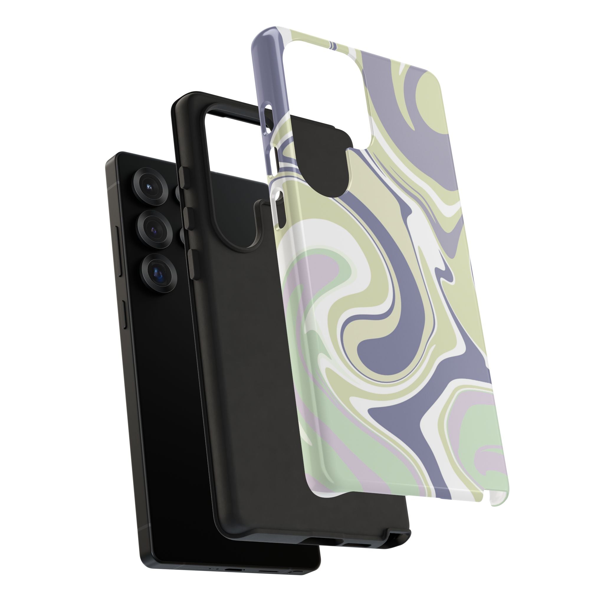 Swirl Marble Paint Phone Case