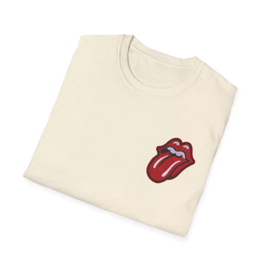 Rolling Stones Inspired Patch Unisex Graphic T-Shirt