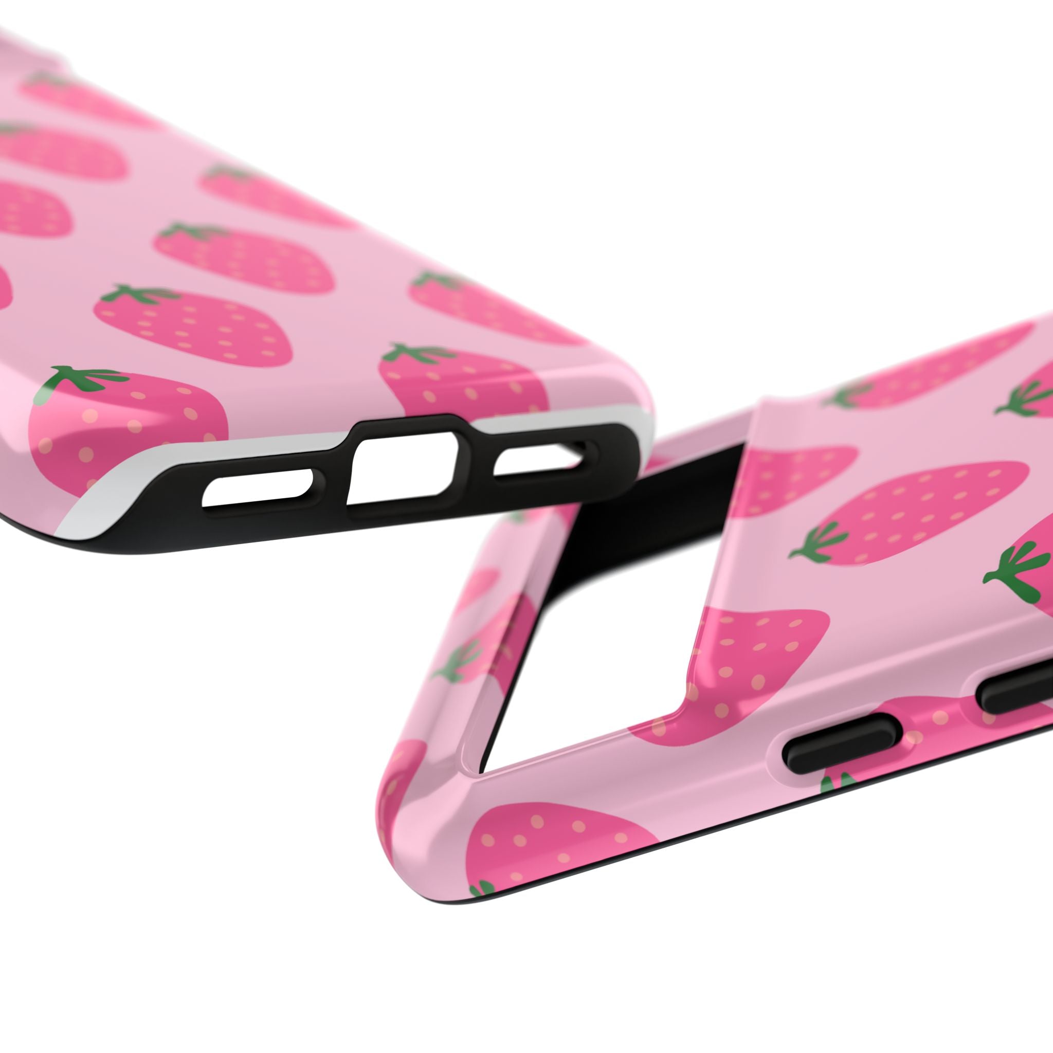Pink Strawberry Phone Case